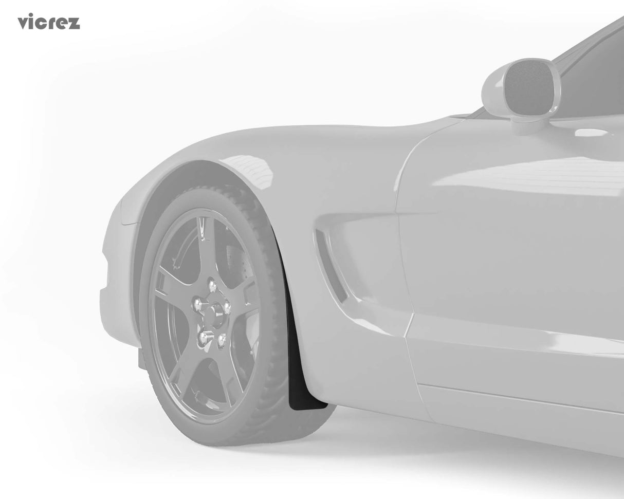 1997-2004 Chevrolet Corvette C5 Mud Flaps - Vicrez