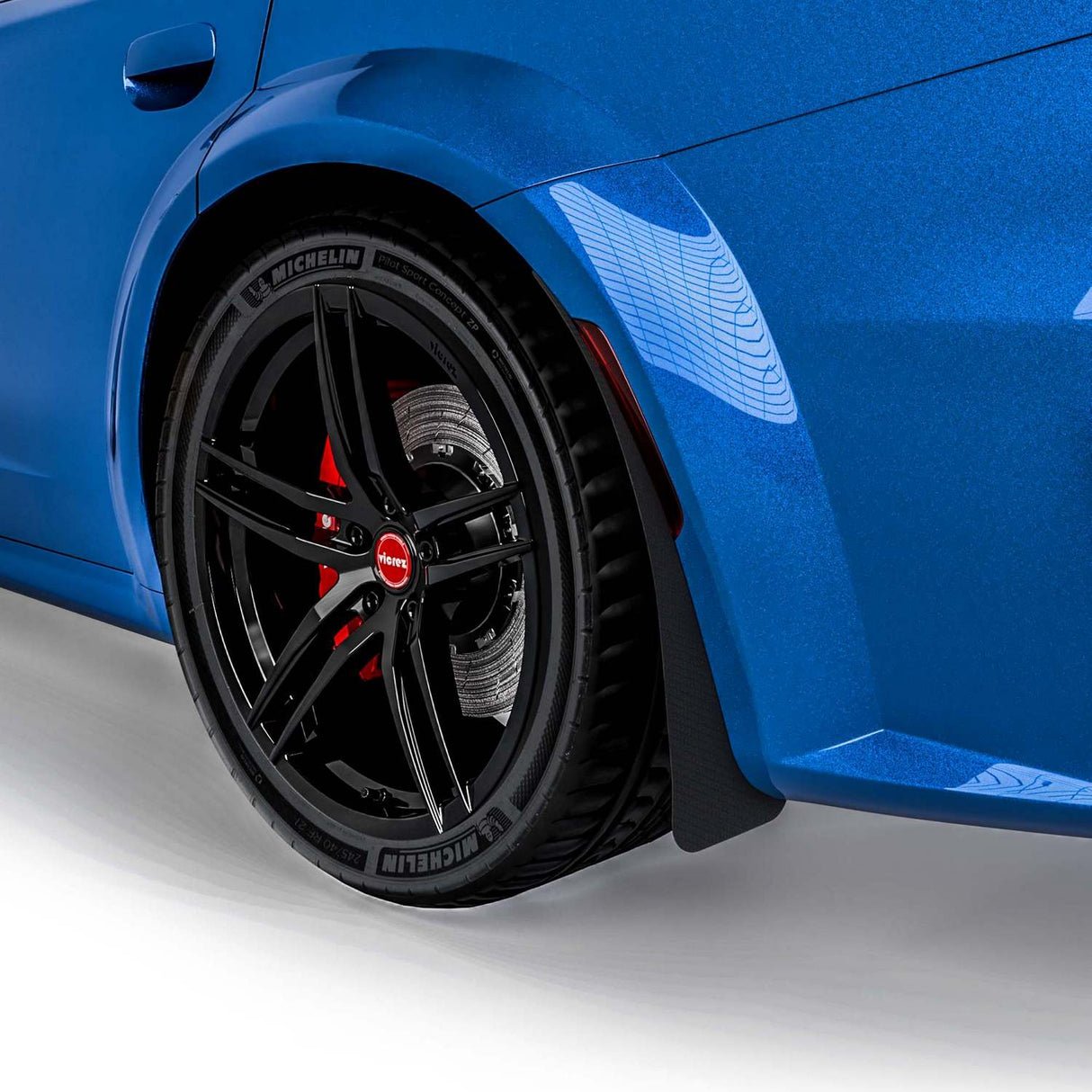 2020-2023 Dodge Charger Widebody Look Rear Mud Flaps - Vicrez