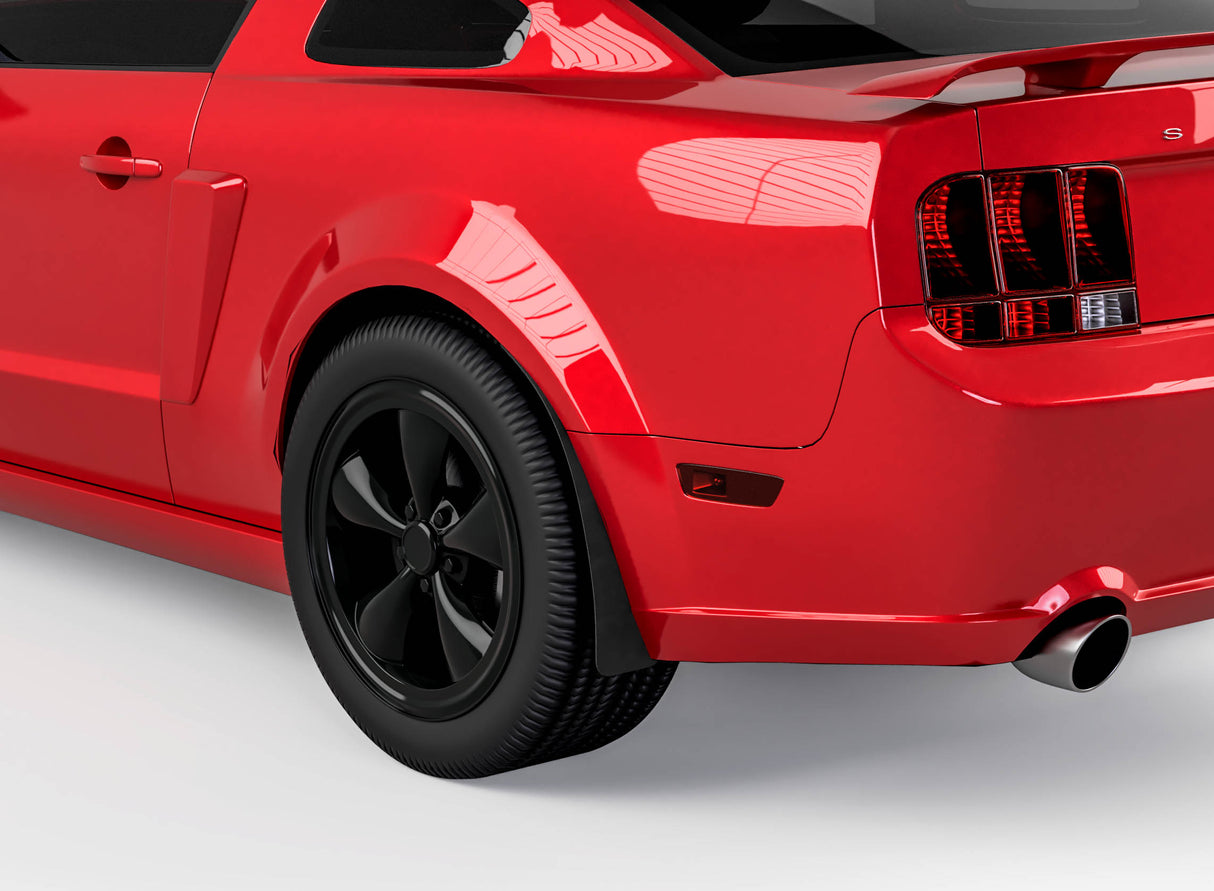 2005-2009 Ford Mustang Rear Mud Flaps - Vicrez