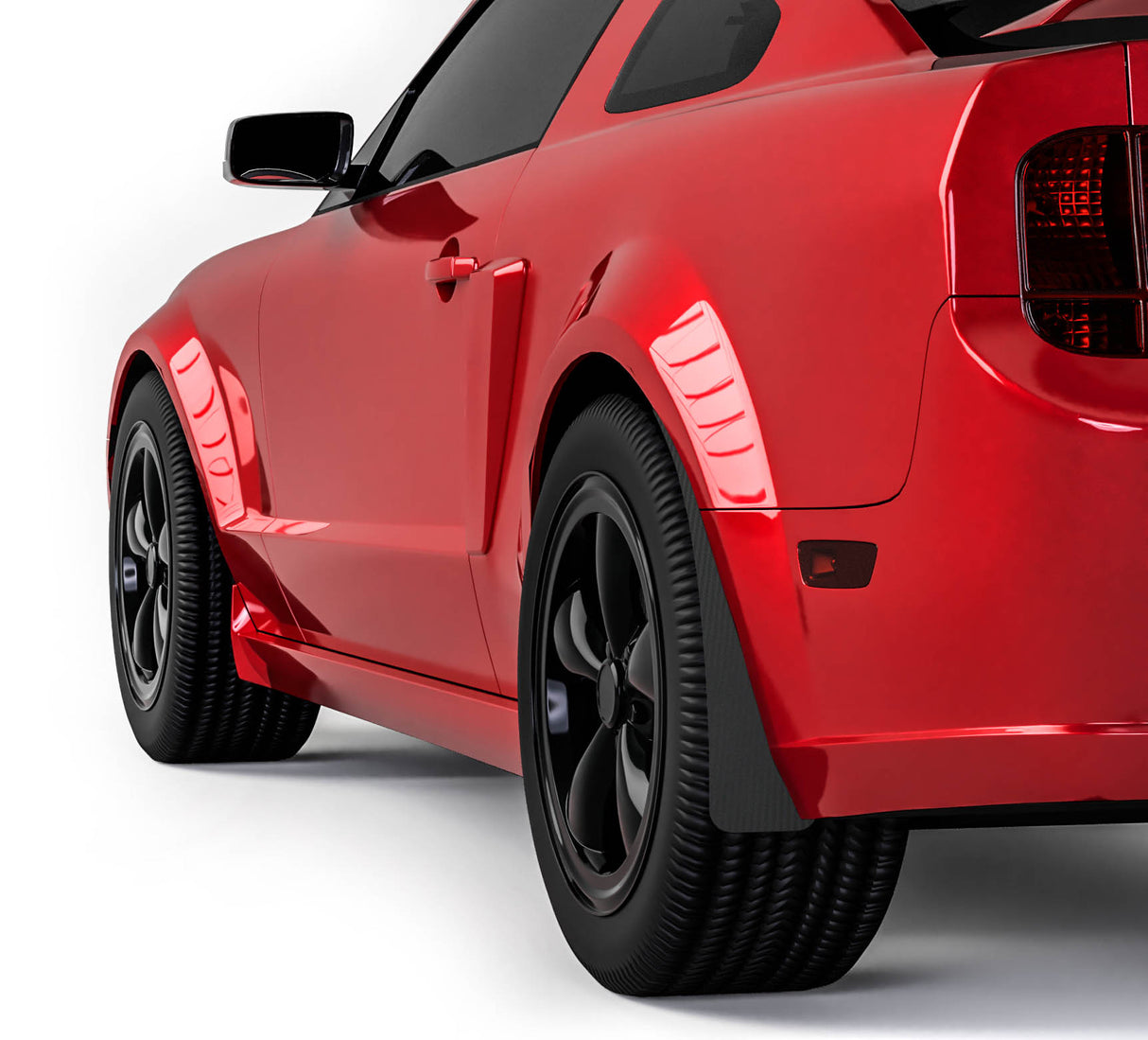 2005-2009 Ford Mustang Rear Mud Flaps - Vicrez