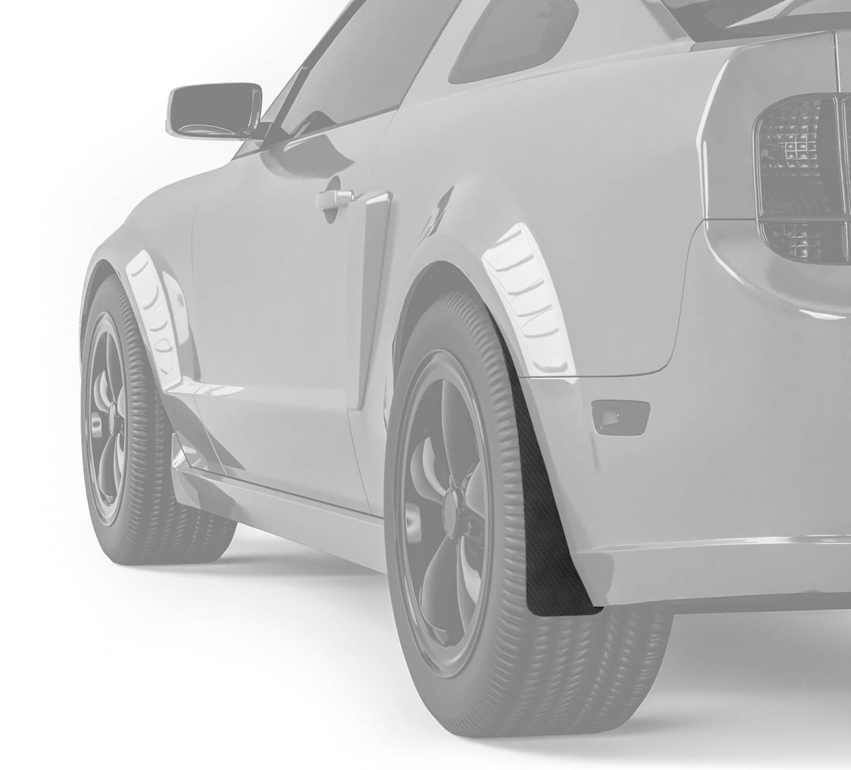2005-2009 Ford Mustang Rear Mud Flaps - Vicrez