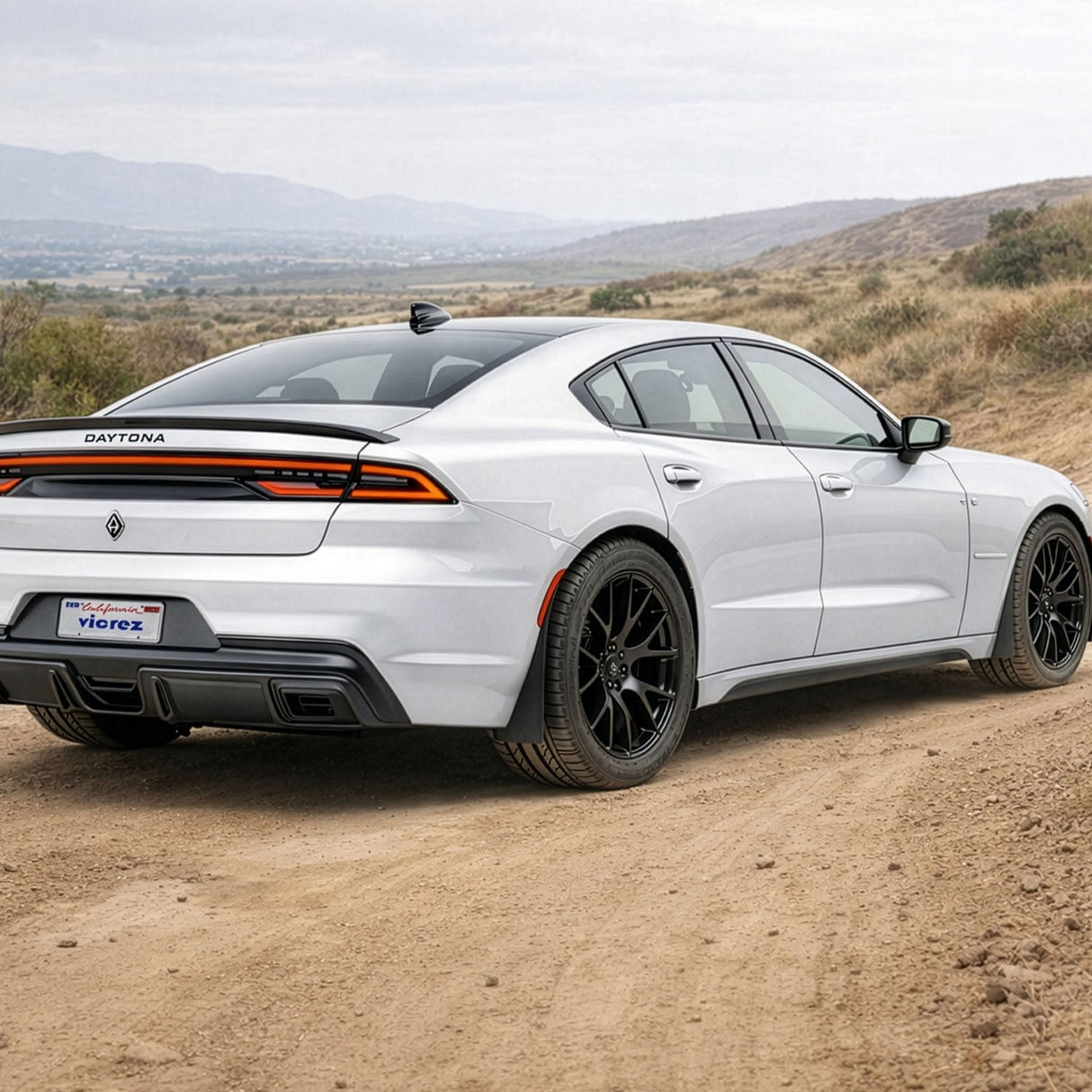 2024-2026 Dodge Charger Daytona EV Rear Mud Flaps - Vicrez