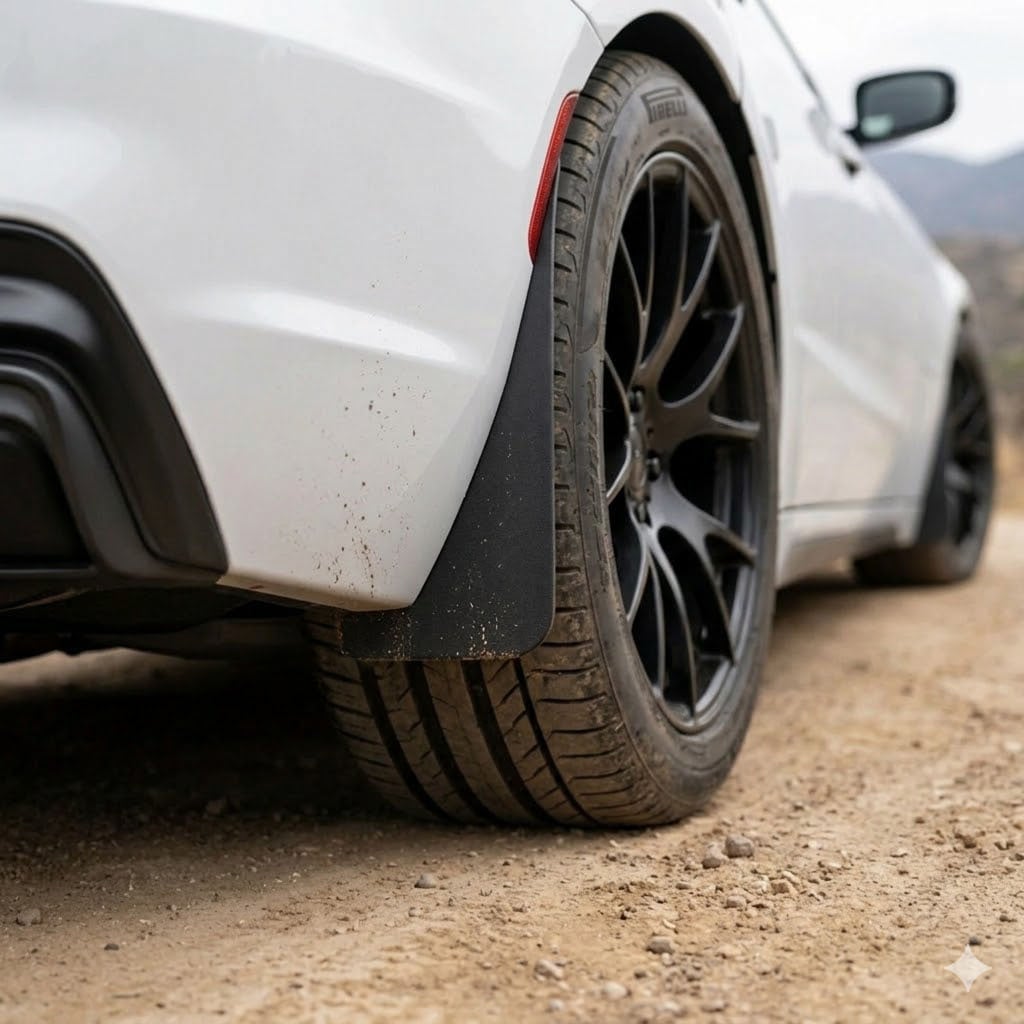 2024-2026 Dodge Charger Daytona EV Rear Mud Flaps - Vicrez