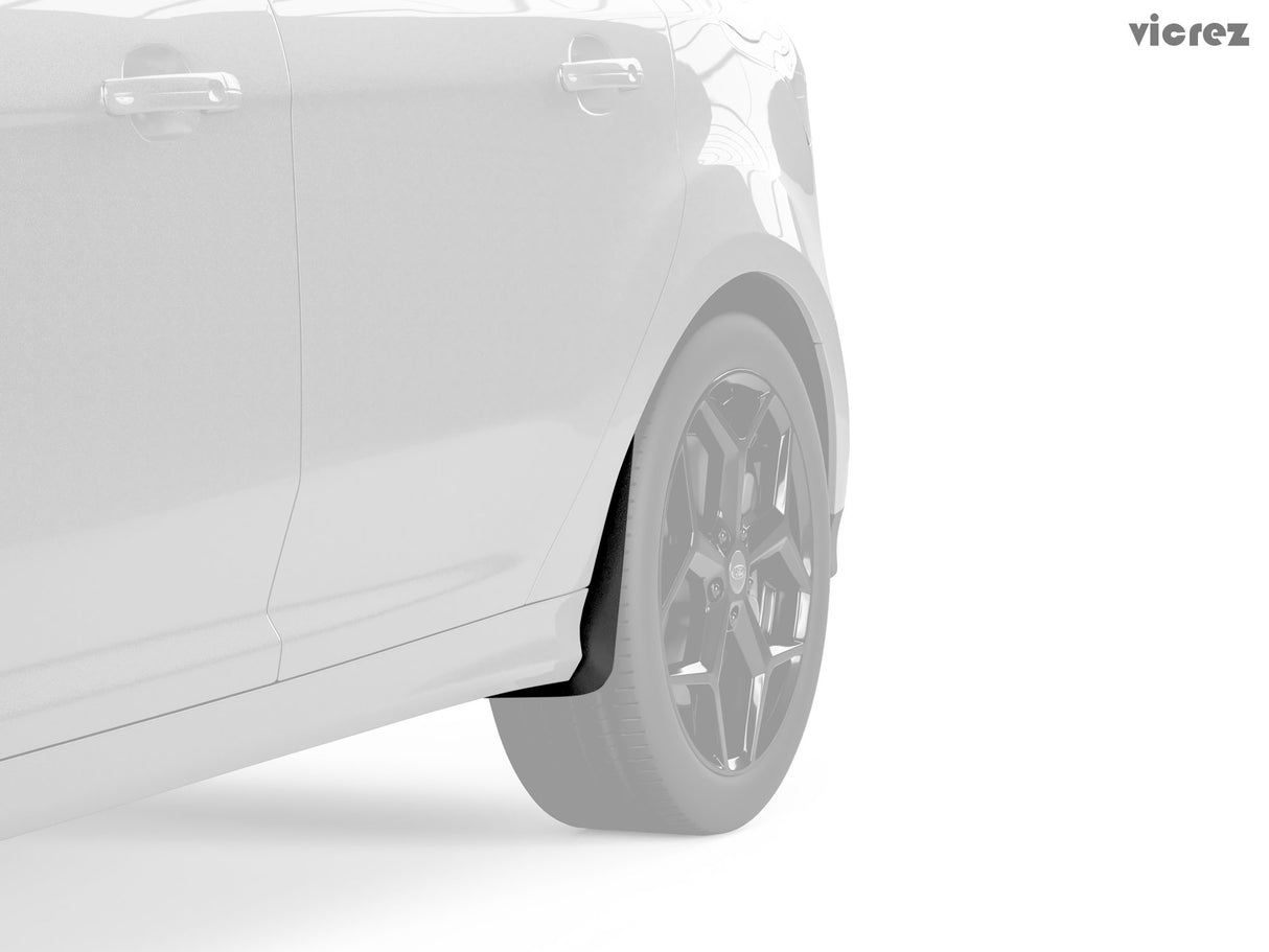 2011-2019 Ford Focus ST/RS Rear Mud Flaps - Vicrez