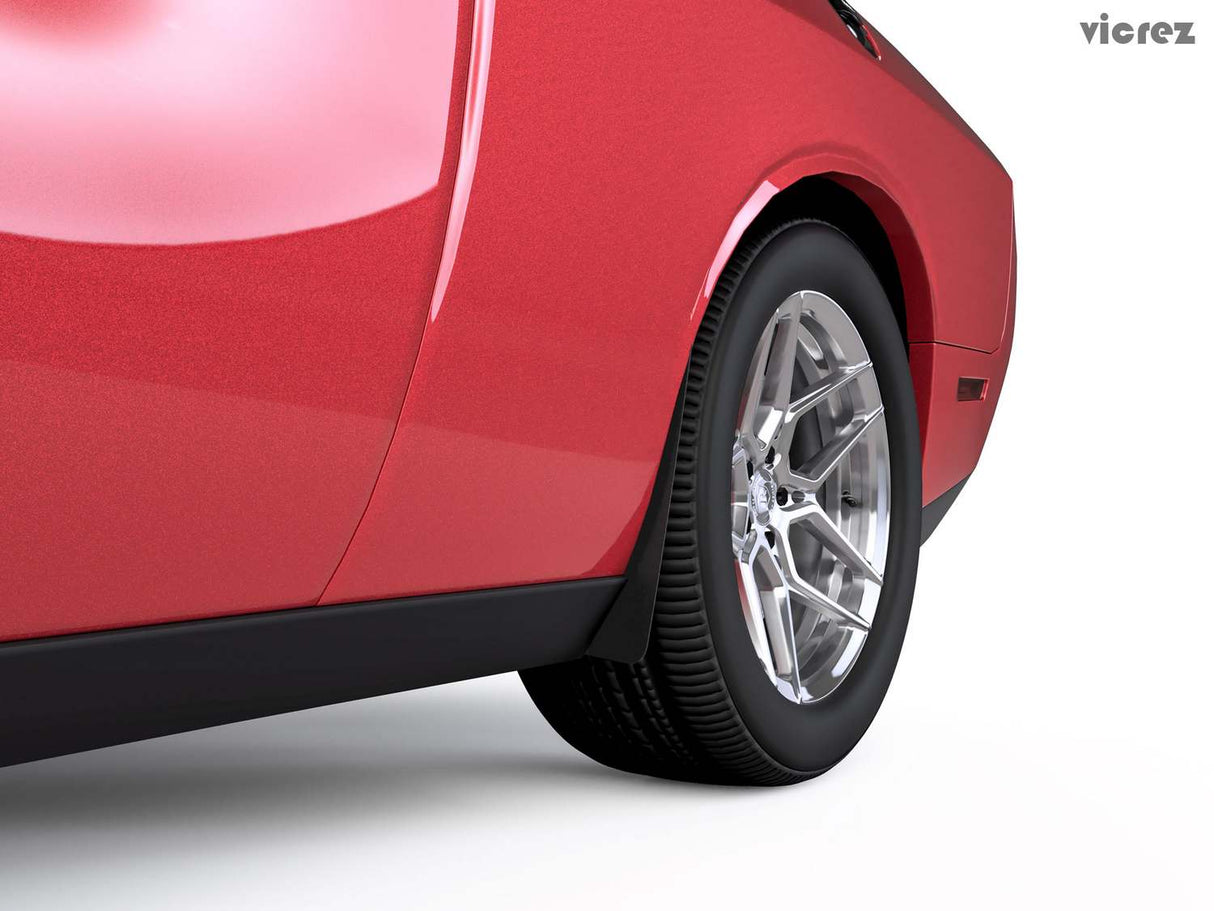 2015-2023 Dodge Challenger SRT Hellcat Mud Flaps Front & Rear - Vicrez