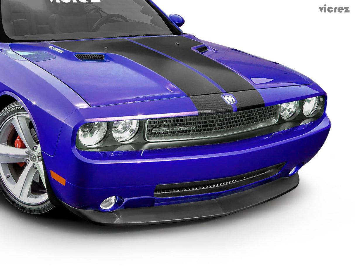 Vicrez MVZ Style Front Bumper Chin Lip | Dodge Challenger 2008-2010