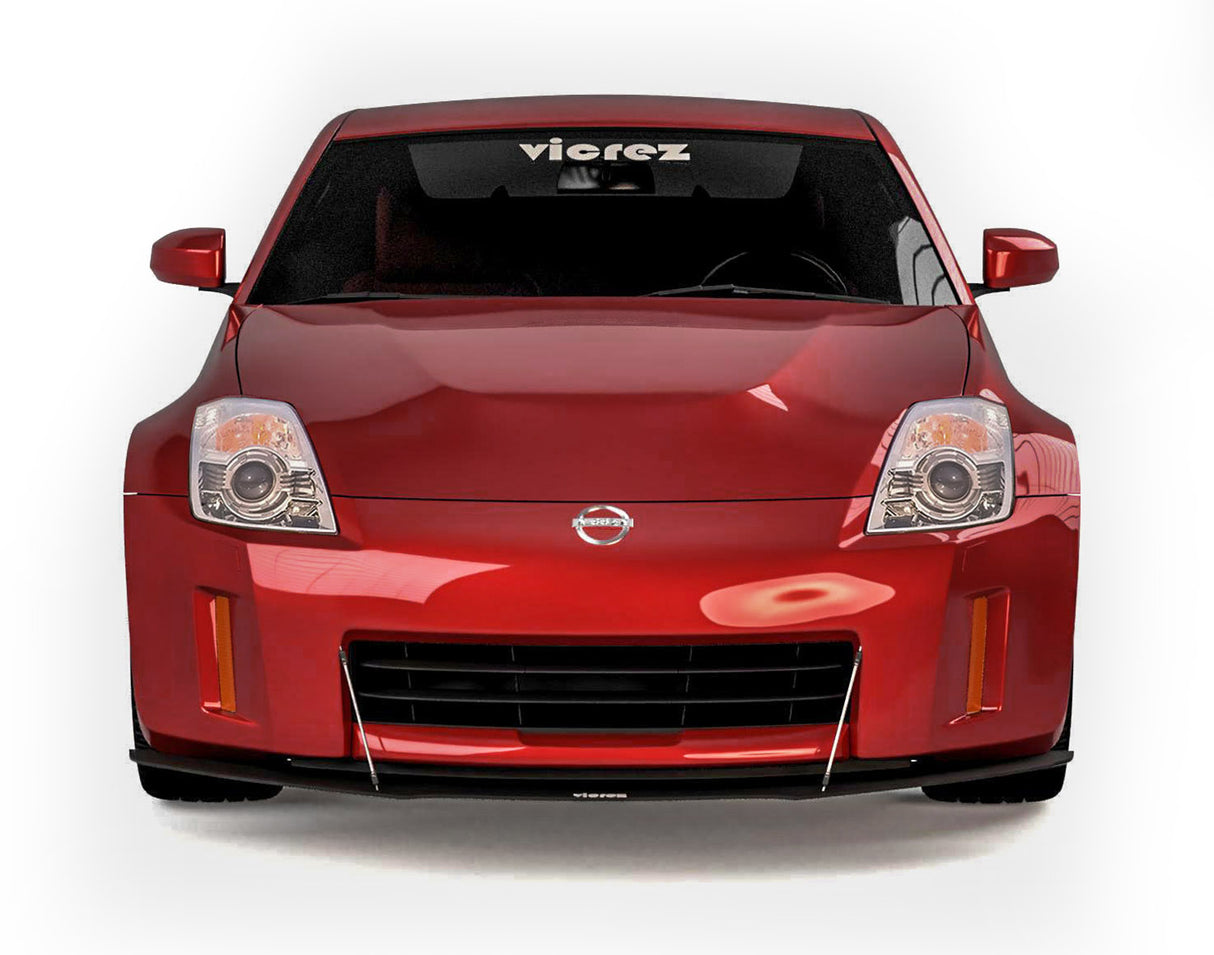 2003-2008 Nissan 350Z OEM Style Front Bumper Splitter - Vicrez