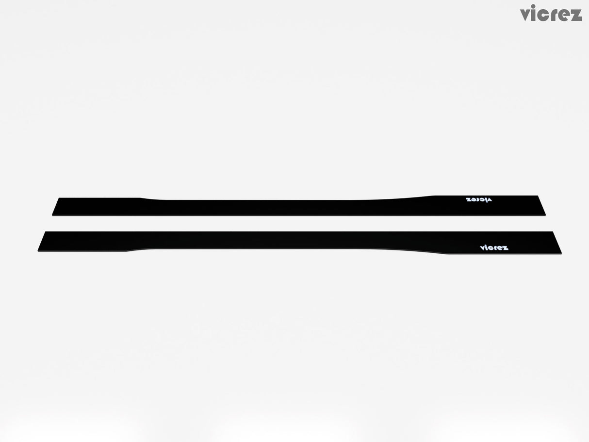 2003-2008 Nissan 350Z VZ2 Style Side Skirt Splitters - Vicrez