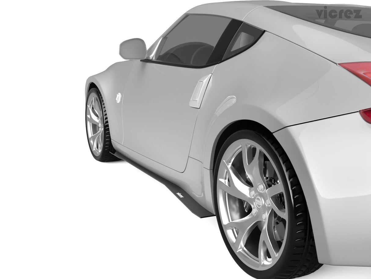 2009-2020 Nissan 370Z Side Skirt Splitters - Vicrez