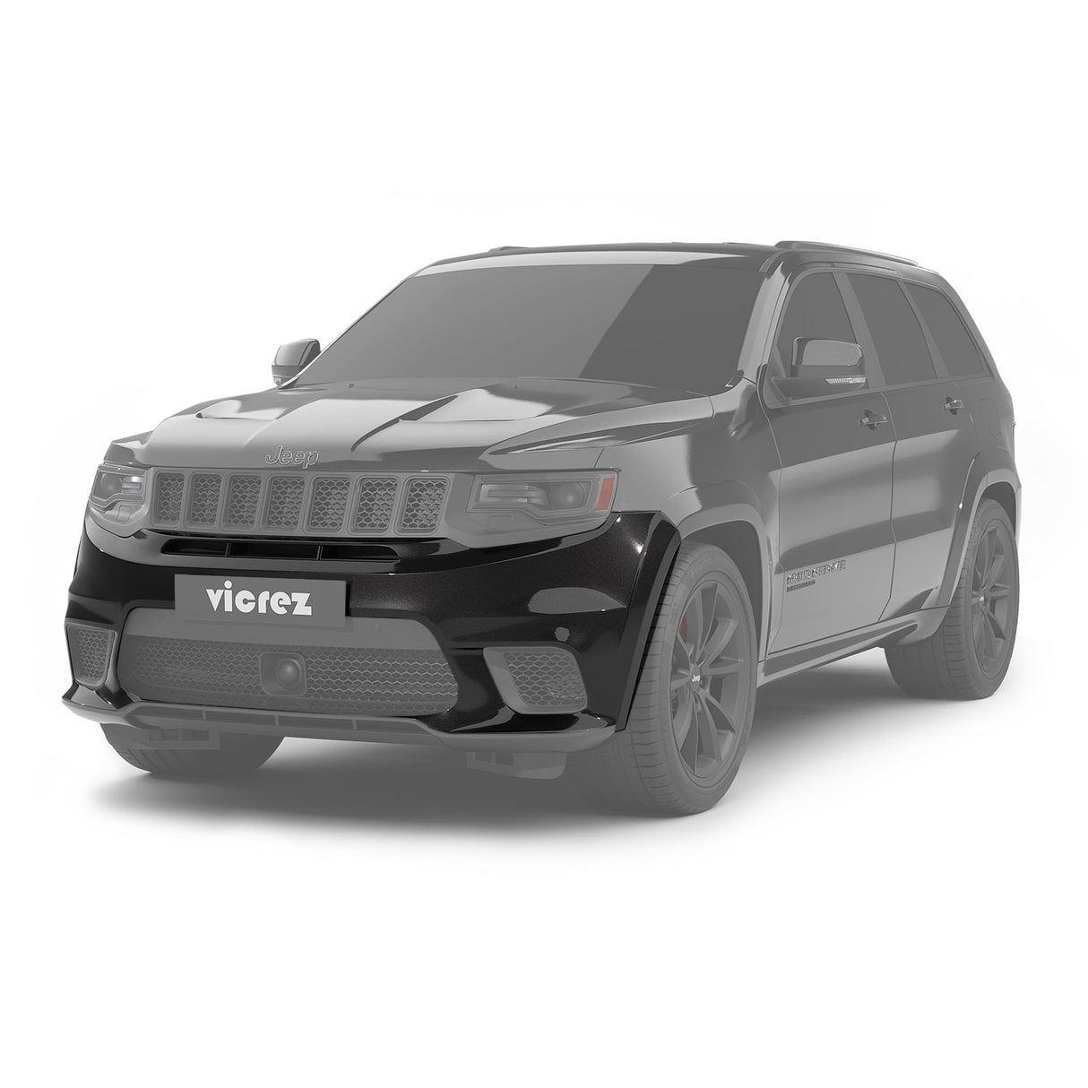 2014-2016 Jeep Grand Cherokee OE Replacement Front Bumper - Vicrez