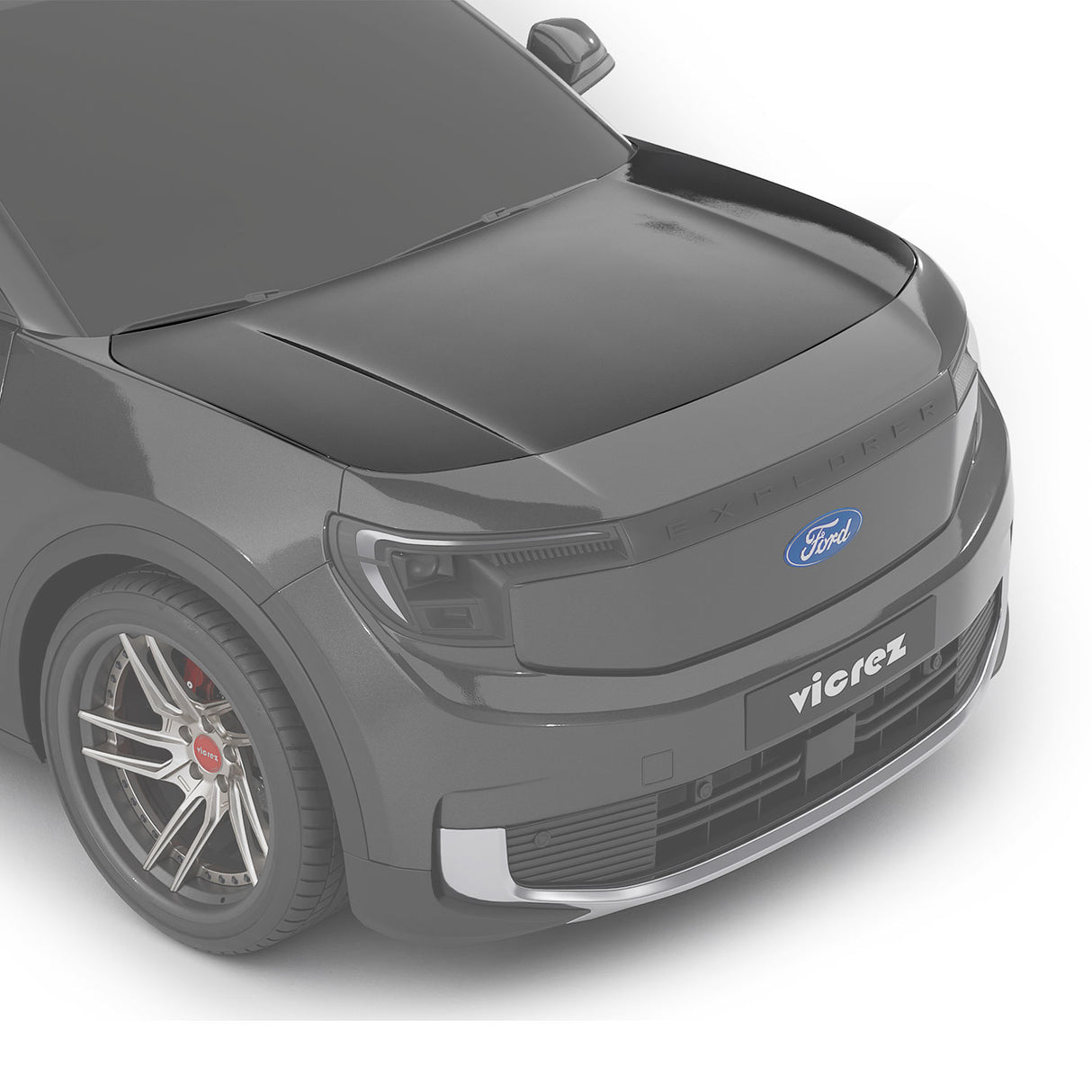 2011-2019 Ford Explorer OE Replacement Hood - Vicrez