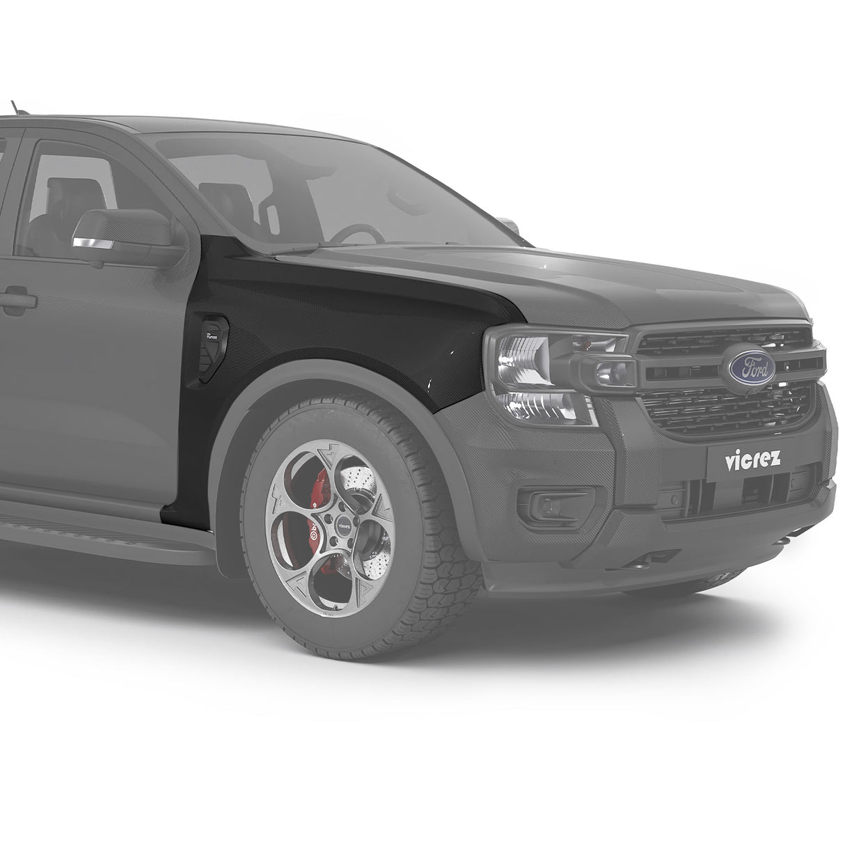 Vicrez OE Replacement Rear Fender | Ford Ranger (Double Cabin) 2012-2015