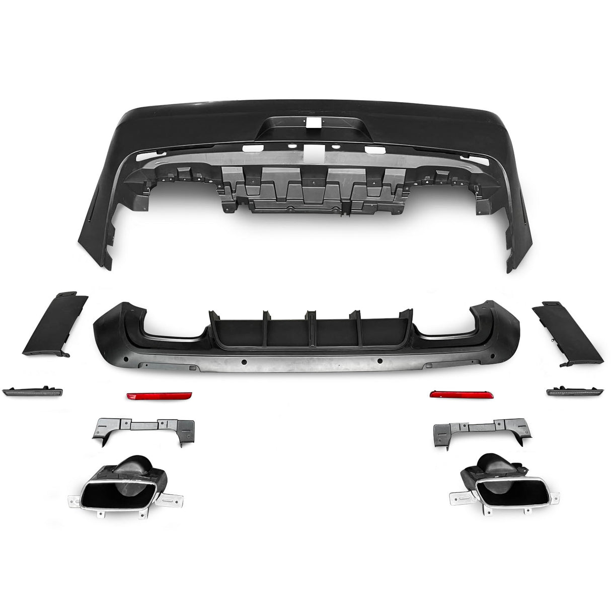 2008-2014 Dodge Challenger 2015+ OEM Style Rear Bumper - Vicrez