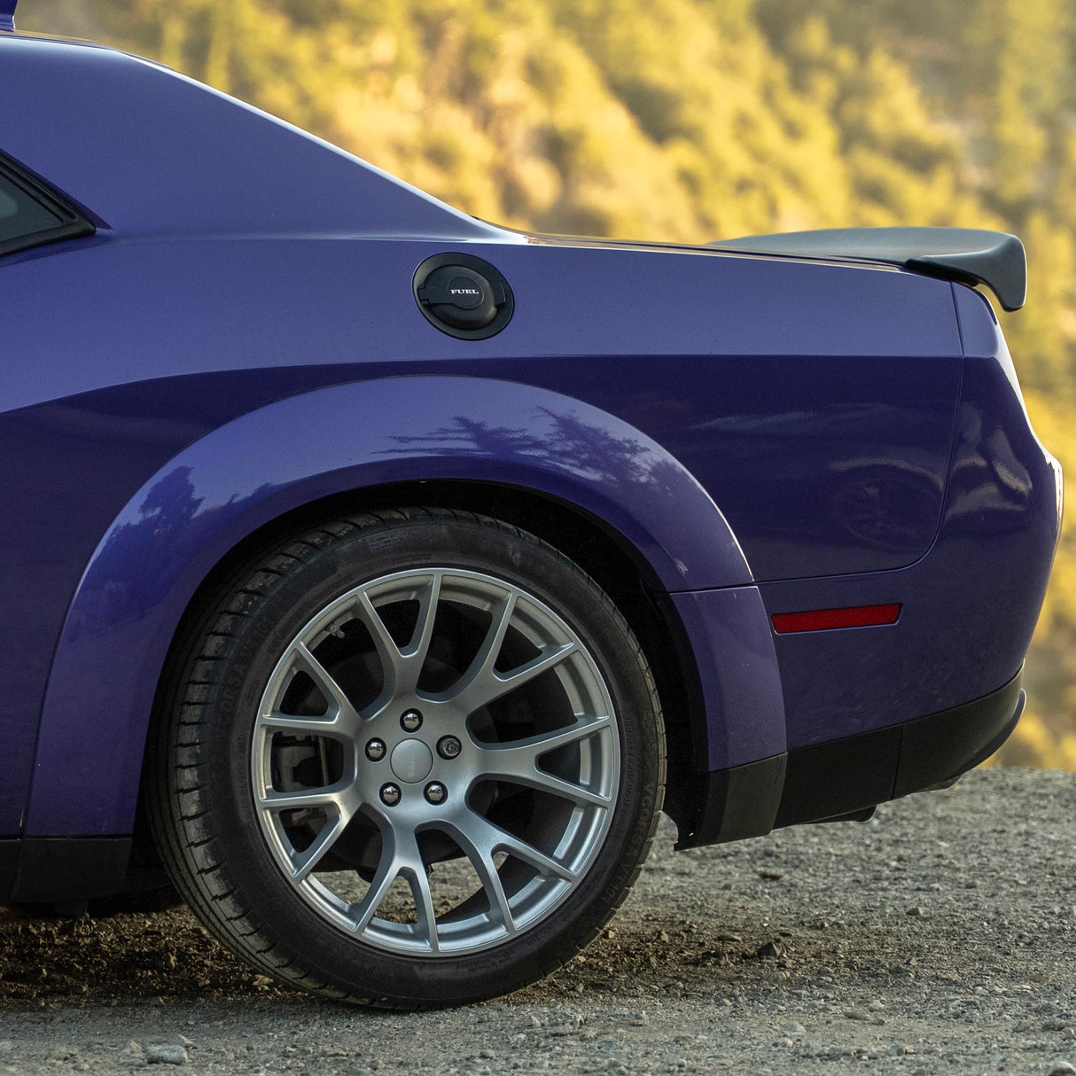 20x11 Hellcat Style Widebody Matte Silver Wheels & Tire Package - Vicrez