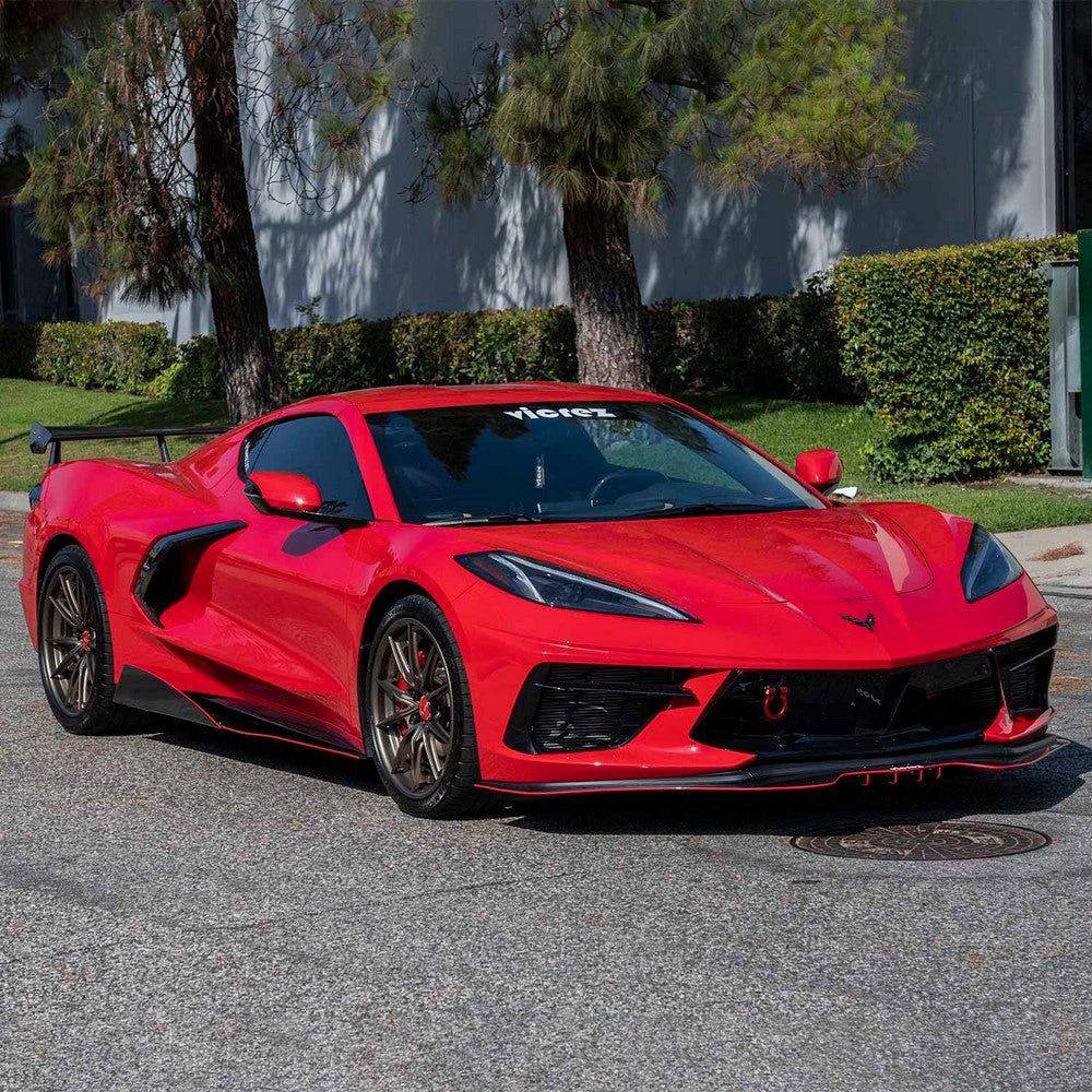 2020-2026 Chevrolet Corvette C8 High Wing Rear Spoiler - Vicrez