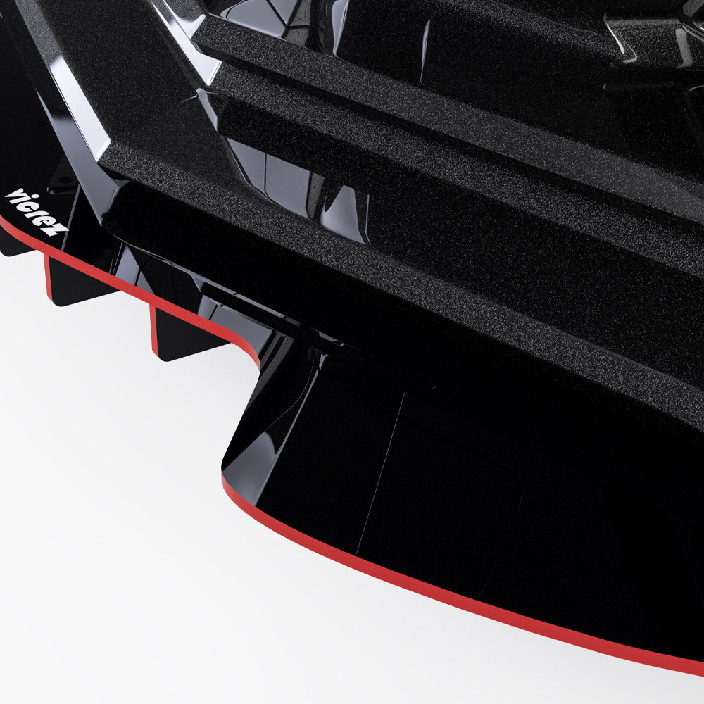 2020-2026 Chevrolet Corvette C8 R1 Style Front Bumper Lip Splitter - Vicrez