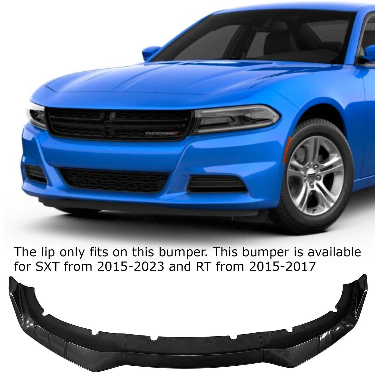 15-23 Dodge Charger RD Style Front Lip - Vicrez