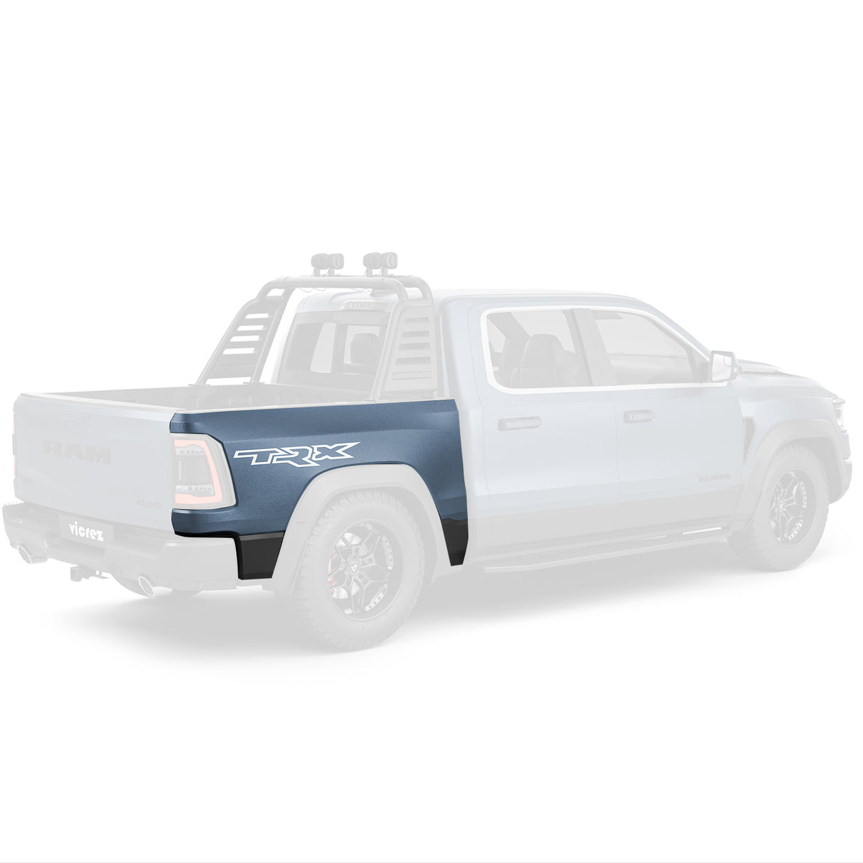 2021-2023 RAM 1500 TRX Style Rear Fender Replacement - Vicrez