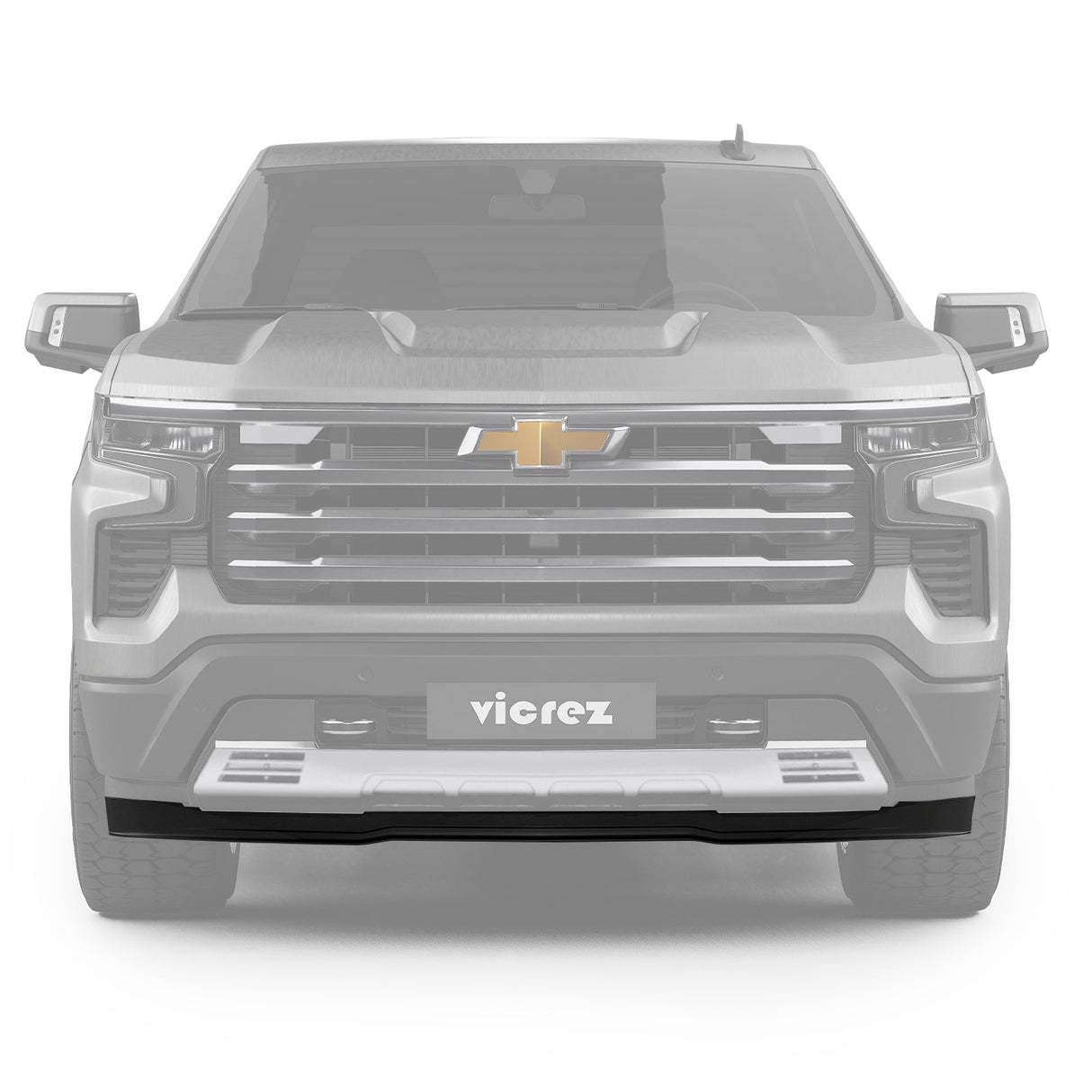2019-2021 Chevrolet Silverado Replacement Front Bumper Lower - Vicrez