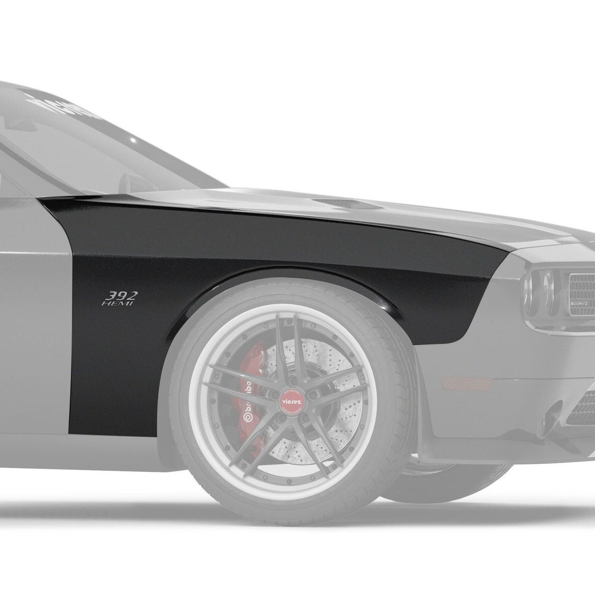 2008-2023 Dodge Challenger Replacement Front Fender Right - Vicrez