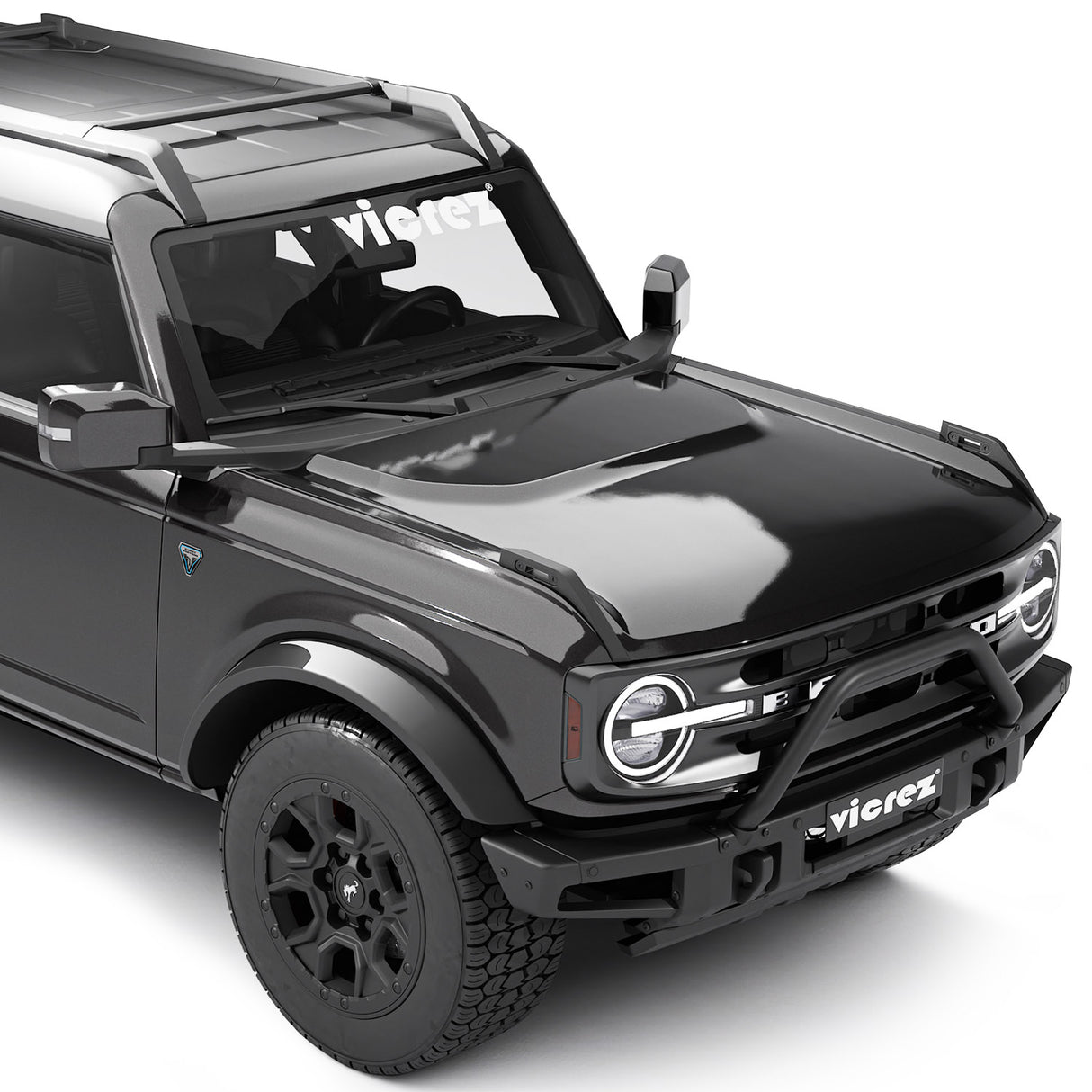 2021-2025 Ford Bronco Replacement Hood - Vicrez