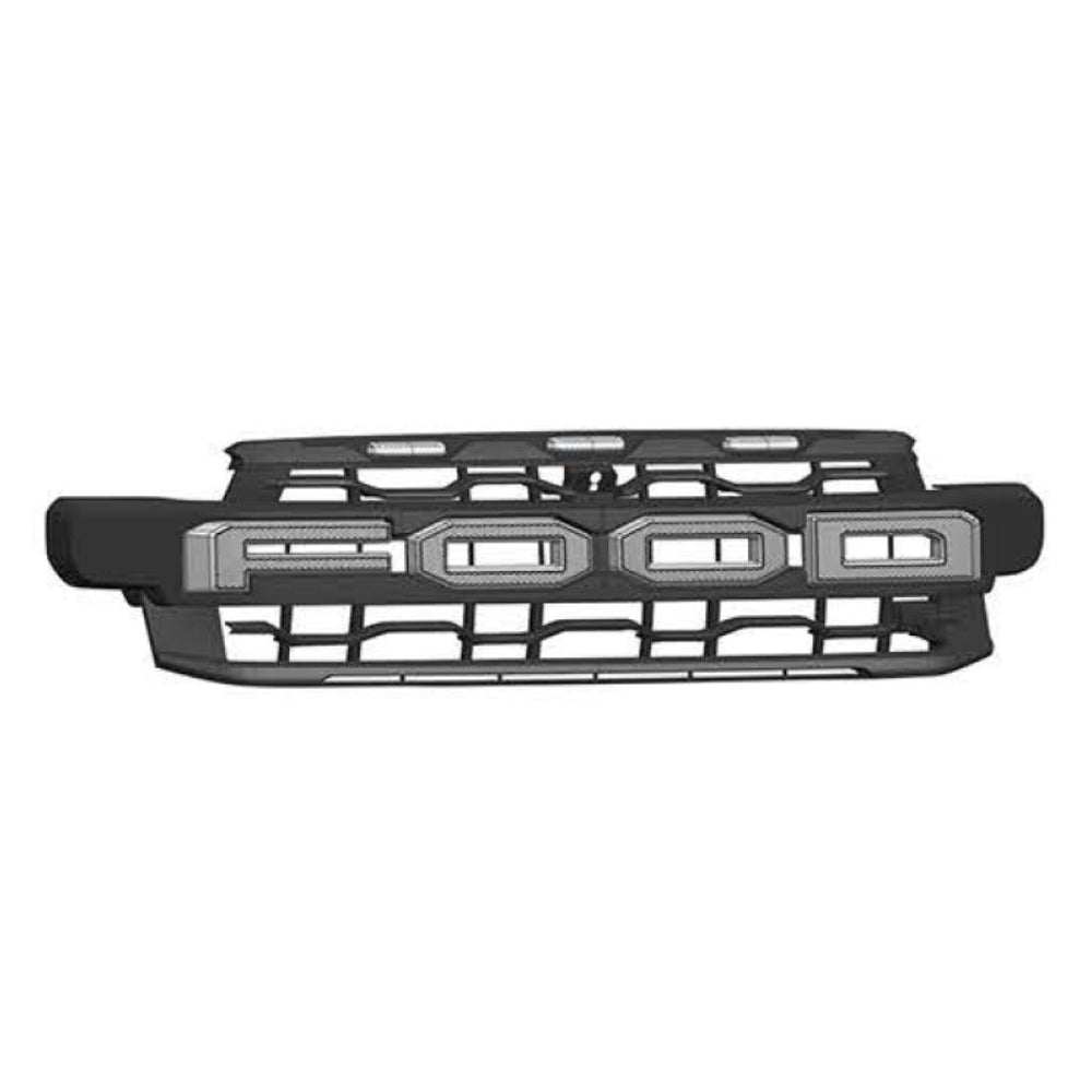 Vicrez Replacement Raptor R Style Grille with Light | Ford Ranger 2023-2025