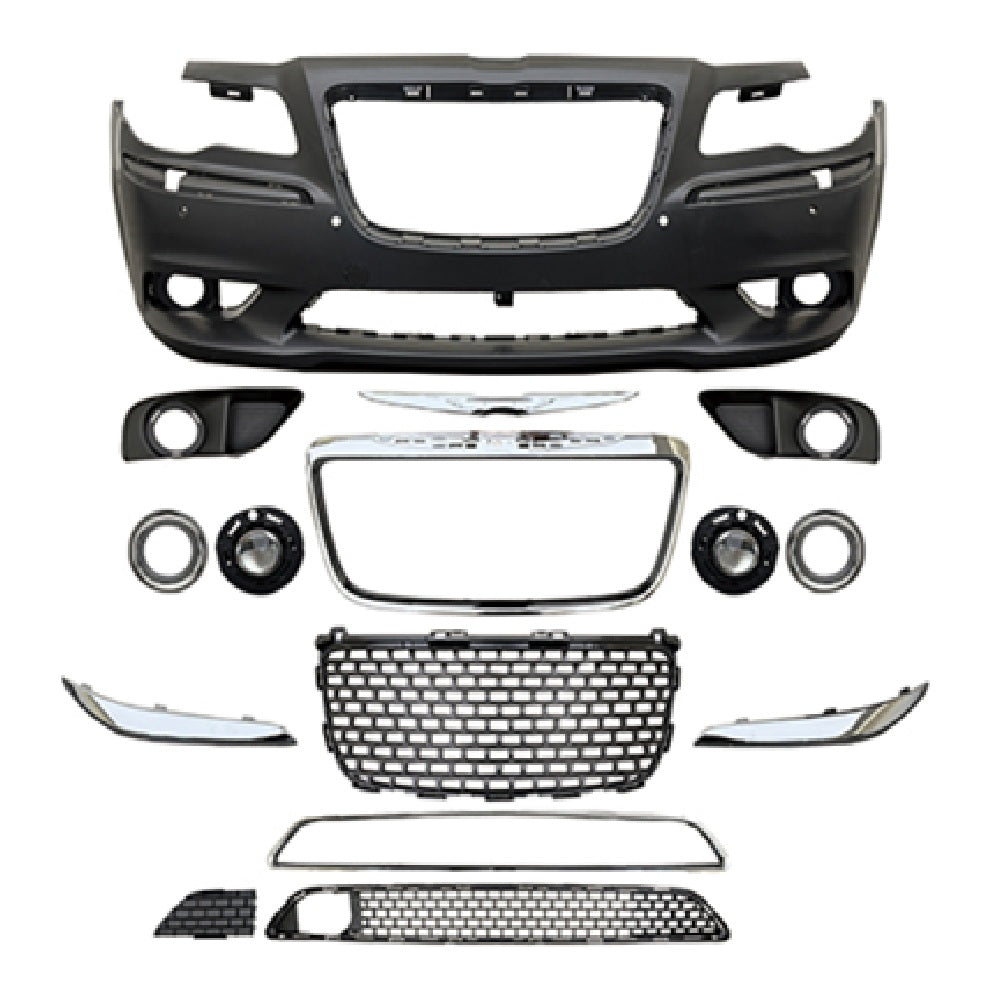 Vicrez Replacement SRT Front Bumper | Chrysler 300C 2012-2015