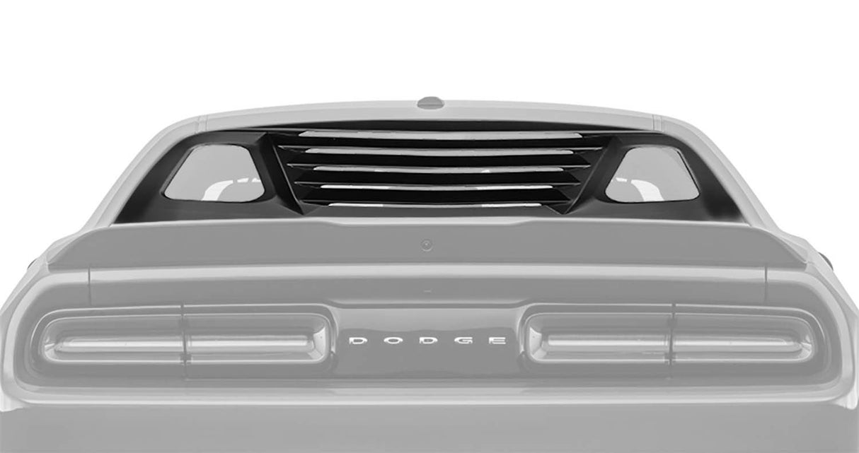 2008-2023 Dodge Challenger RS Style Rear Window Louvers - Vicrez
