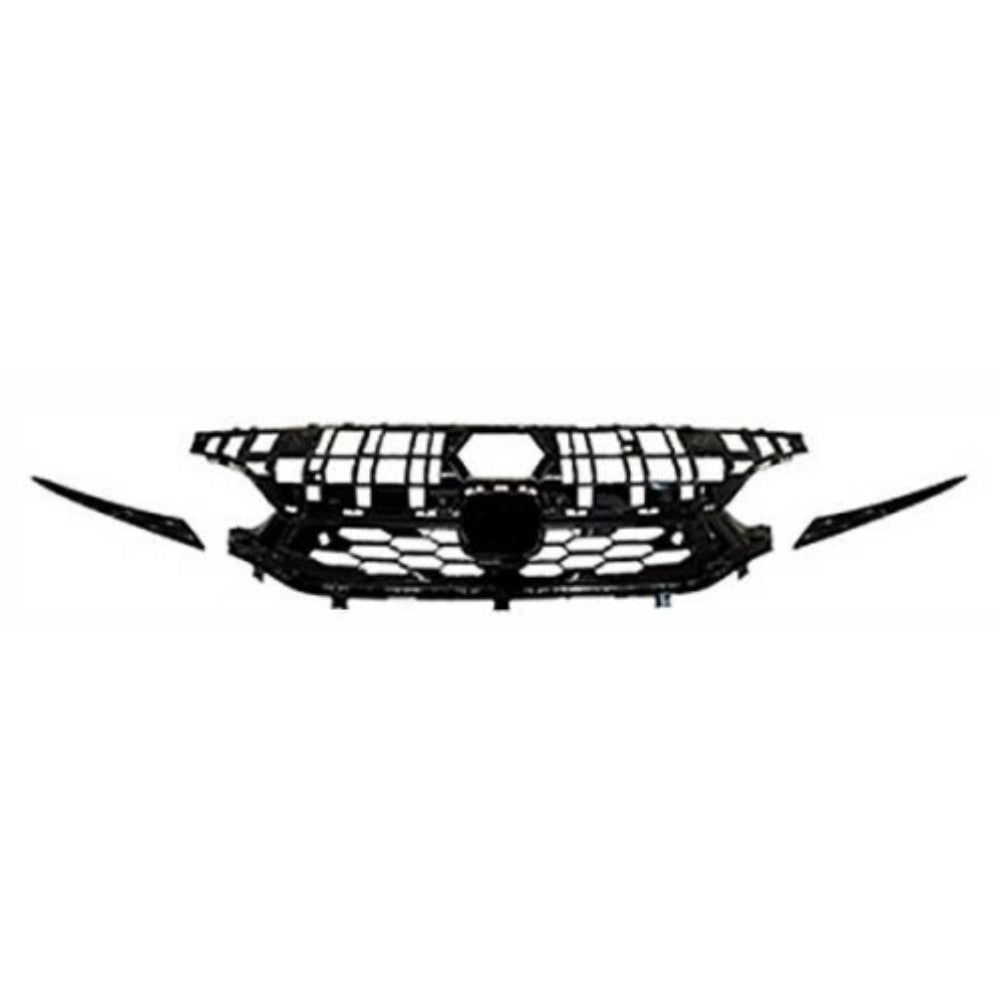 2021-2025 Honda Civic Si Style Grille With Sensor Hole - Vicrez