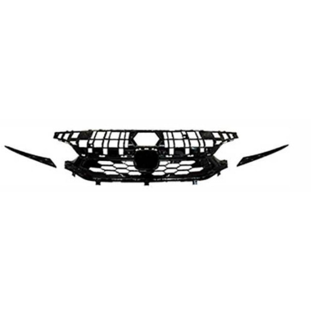 2021-2025 Honda Civic Si Style Grille Without Sensor Hole - Vicrez