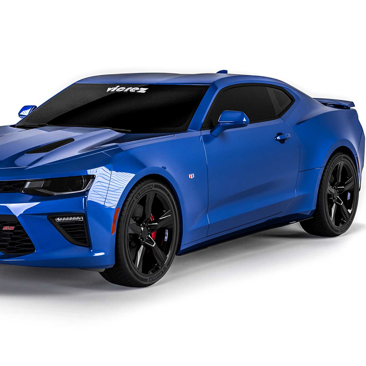 2016-2024 Chevrolet Camaro V2R Style Side Skirt Splitters - Vicrez