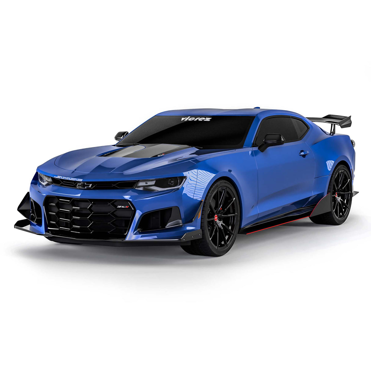 2016-2024 Chevrolet Camaro VZR1 Style Side Skirt Splitters - Vicrez