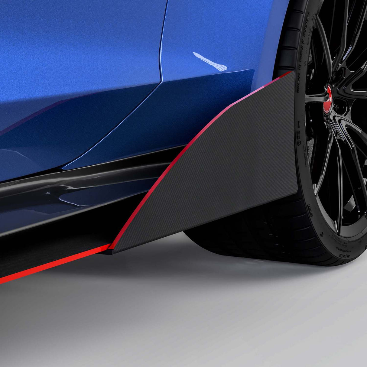 2016-2024 Chevrolet Camaro VZR1 Style Side Skirt Splitters - Vicrez