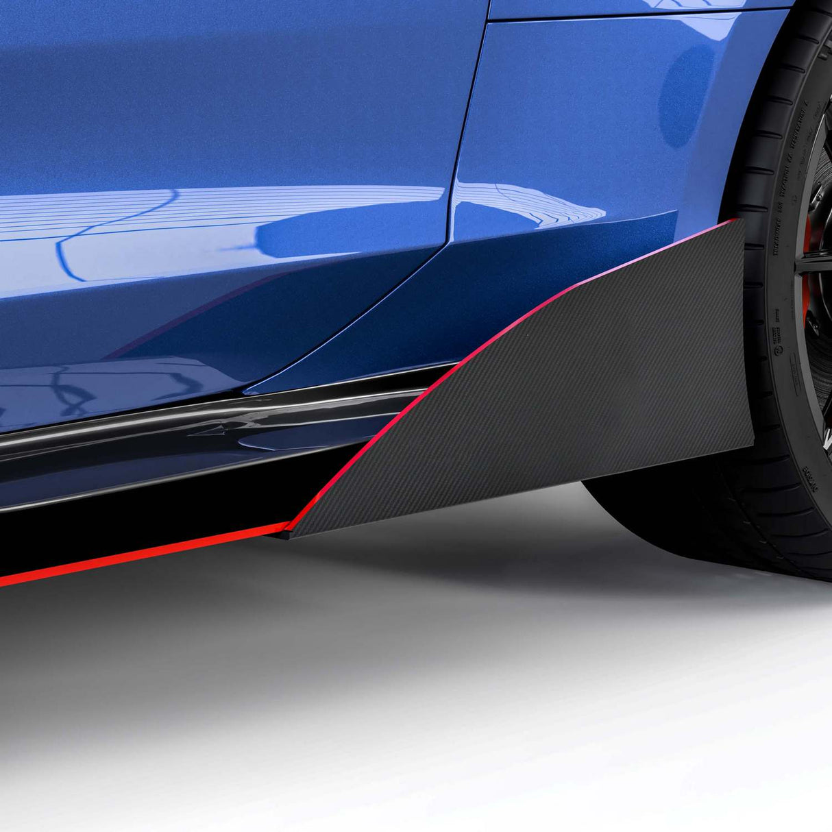 2016-2024 Chevrolet Camaro VZR1 Style Side Skirt Splitters - Vicrez