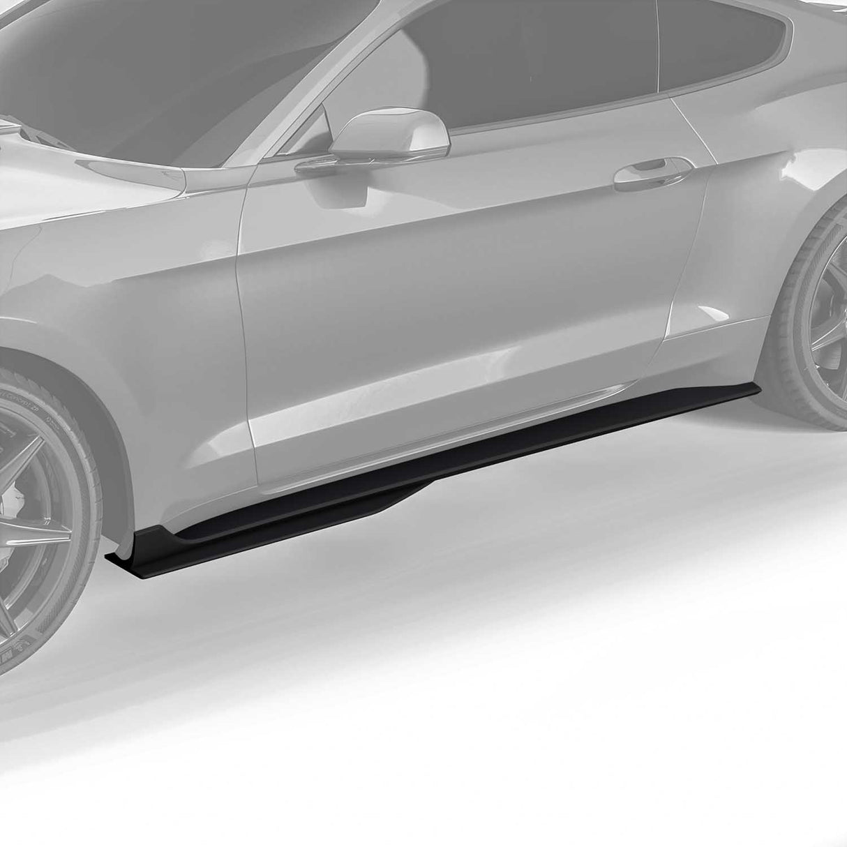 2015-2023 Ford Mustang GT500 Style Side Skirts Rocker Panels - Vicrez