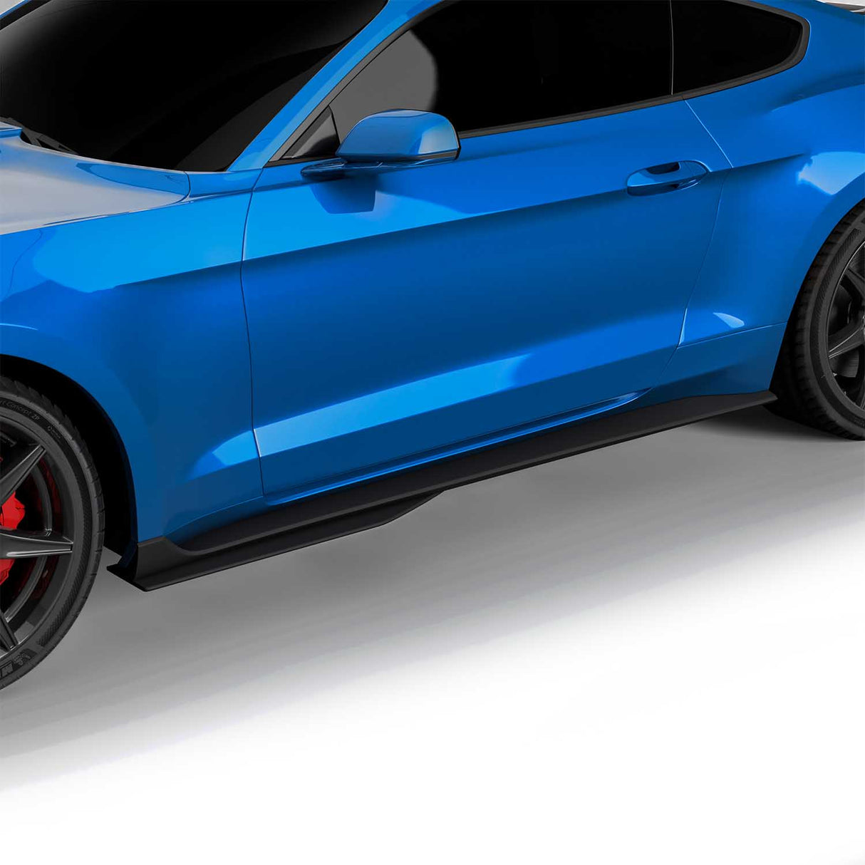 2015-2023 Ford Mustang GT500 Style Side Skirts Rocker Panels - Vicrez