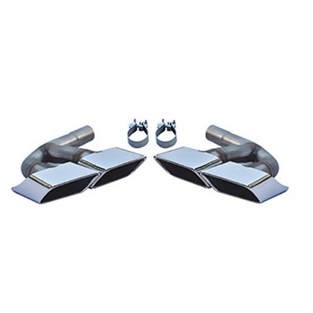 Vicrez SQ7 Tail Pipe Silver | Audi Q7 2.0T 2016-2019
