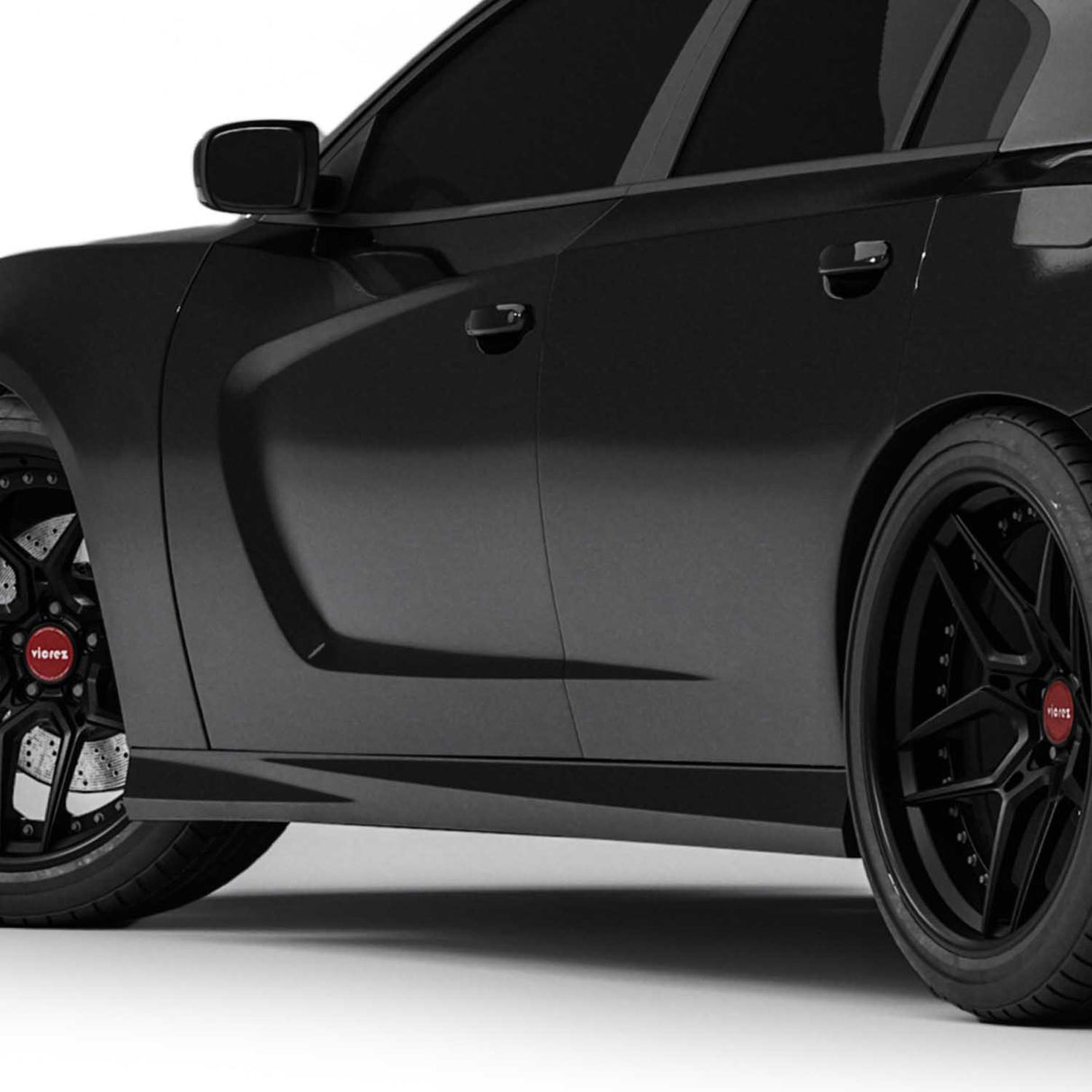 2011-2023 Dodge Charger SRT Style Side Skirts Rocker Panels - Vicrez