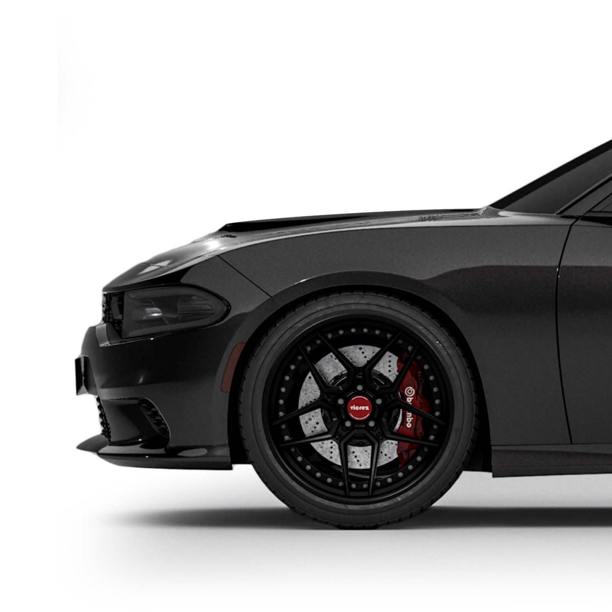 2015-2023 Dodge Charger SRT Hellcat Style Front Bumper - Vicrez
