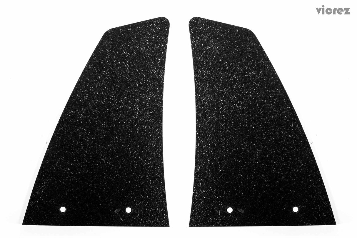 Vicrez Stingray Front Bumper Splitter Winglets