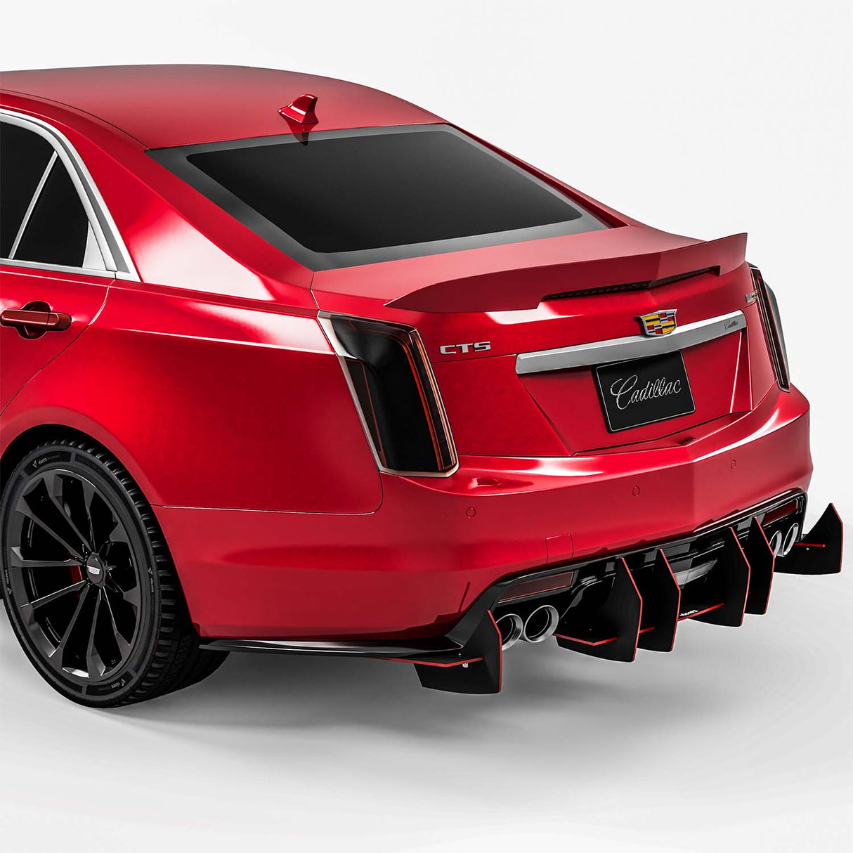 2014-2021 Cadillac CTS-V Centa VR2 Style Rear Diffuser - Vicrez