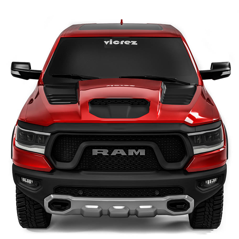 2021-2023 Dodge RAM 1500 TRX Style Hood W/ Air Vent Scoop - Vicrez