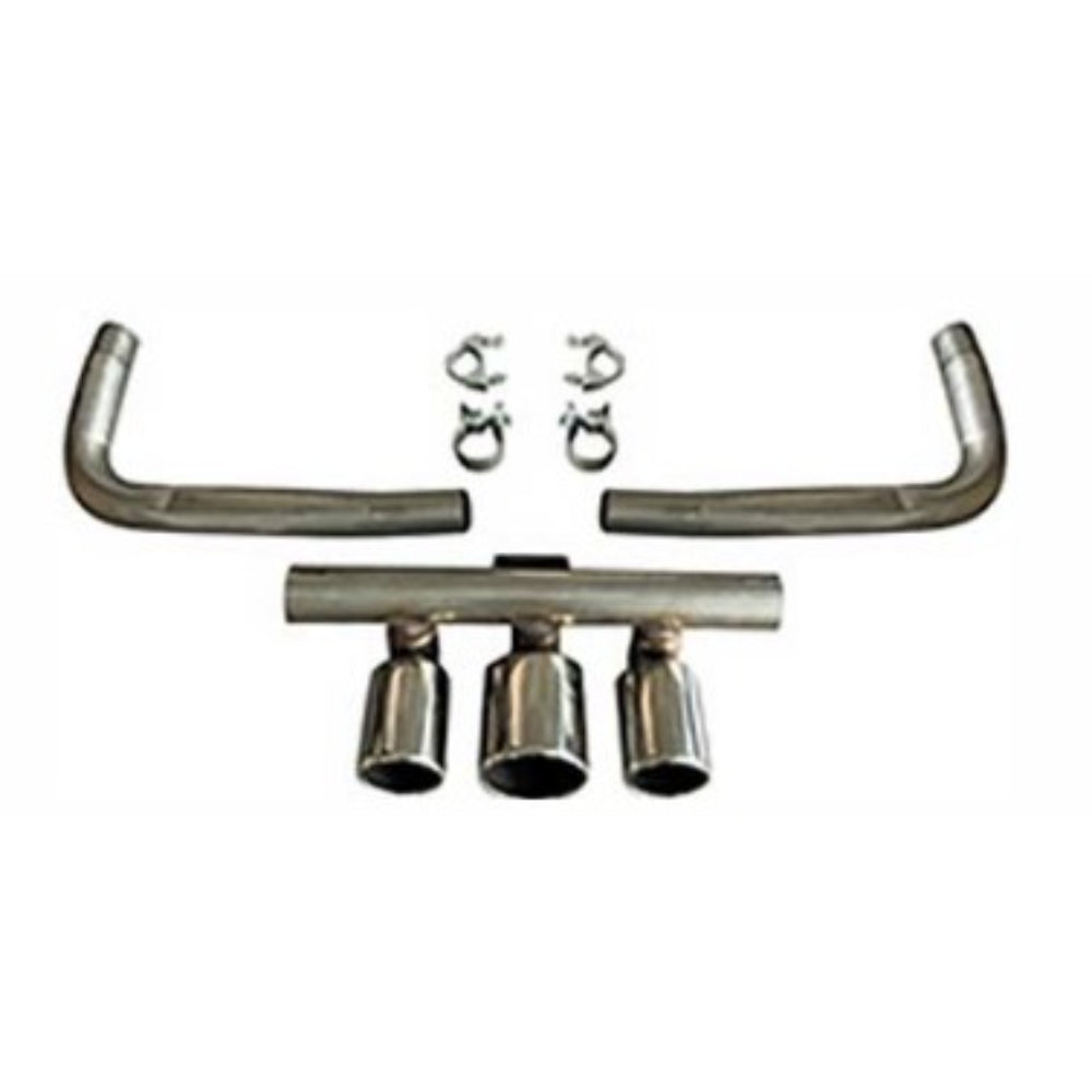 Vicrez Type-R Style Exhaust Tips | Honda Civic 2021-2025