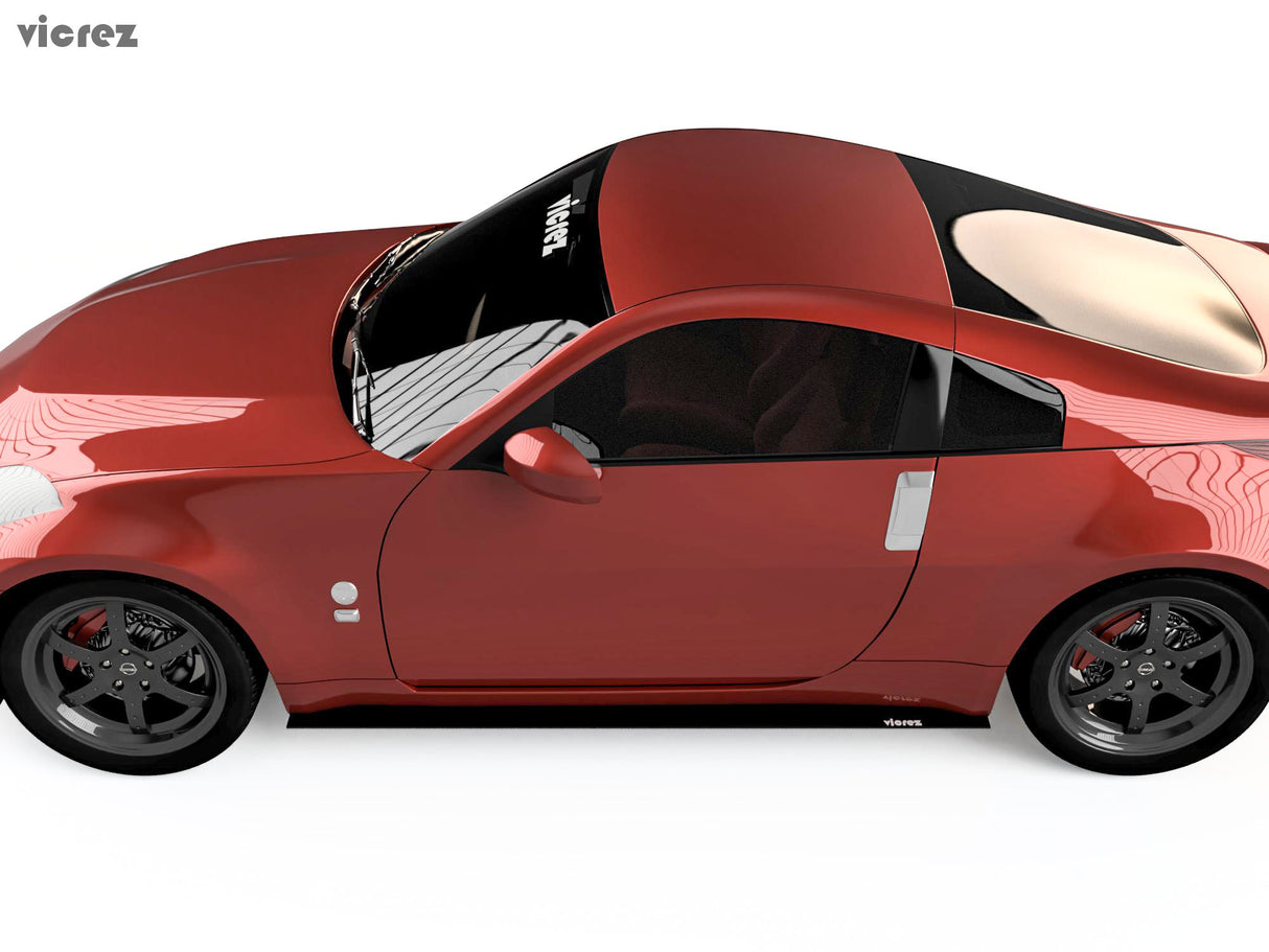 Universal Side Skirt Splitters Extension - Vicrez