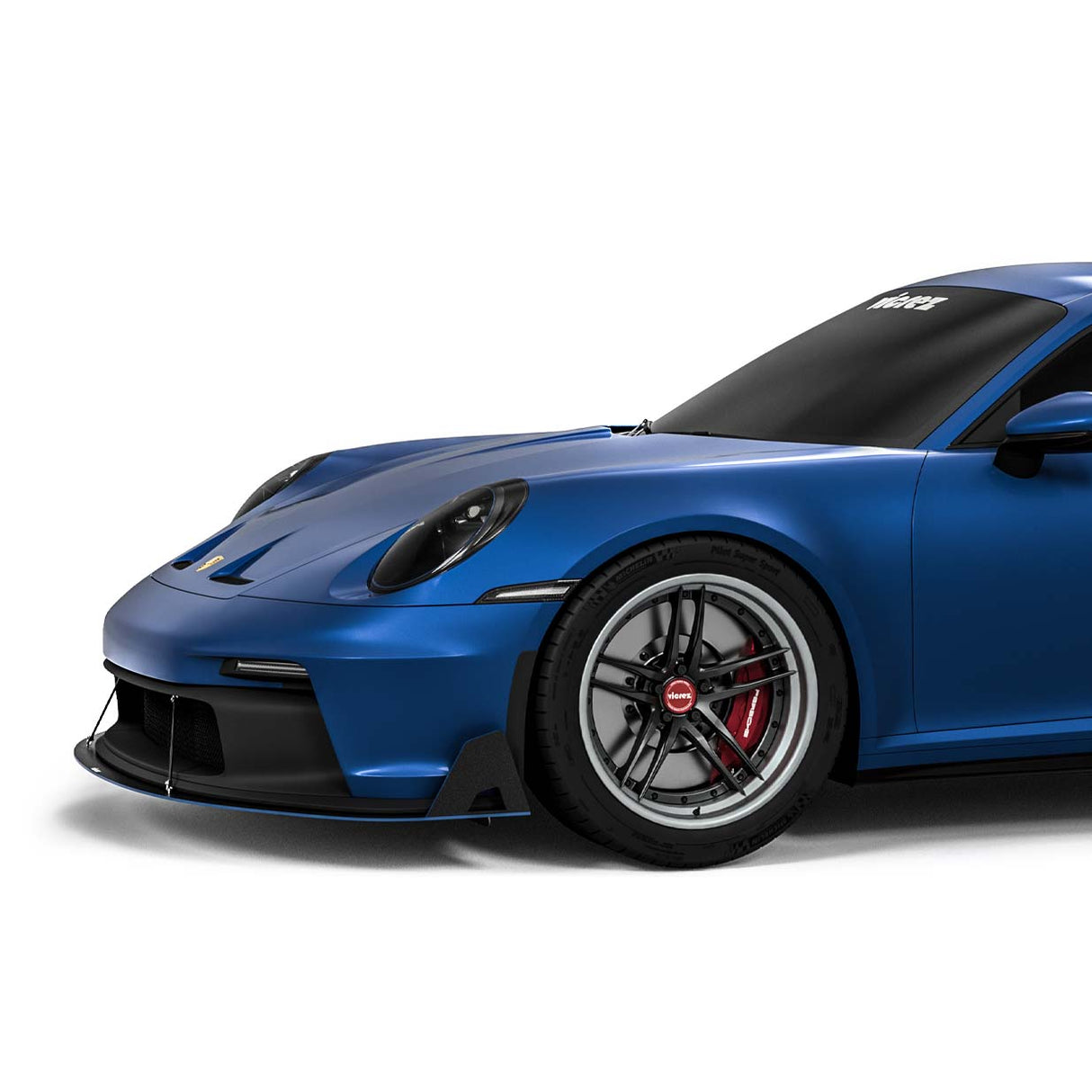 2022-2024 Porsche 911 GT3 Uruzo Style Front Splitter - Vicrez