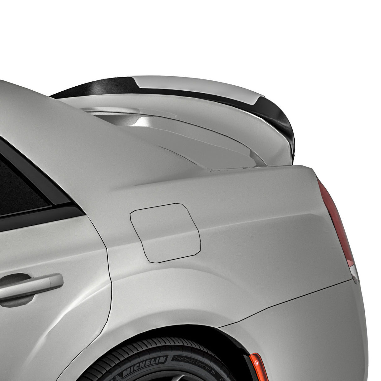 2011-2023 Chrysler 300 V1R Style Wicker Bill - Vicrez