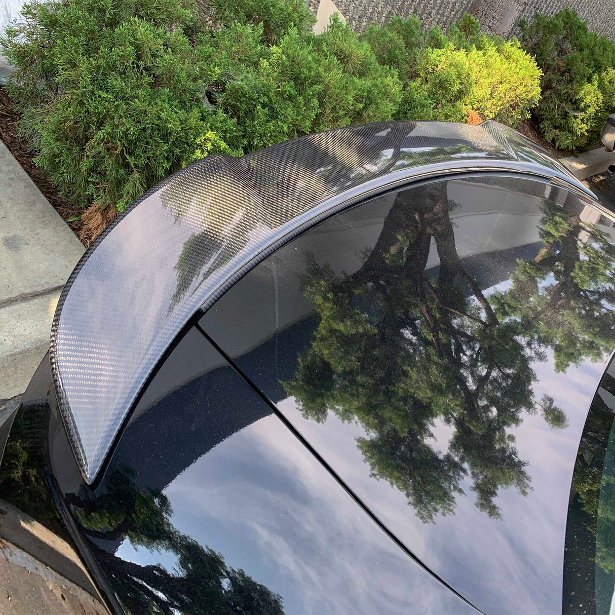 2015-2023 Dodge Charger SRT Style Rear Wing Spoiler - Vicrez Carbon Fiber