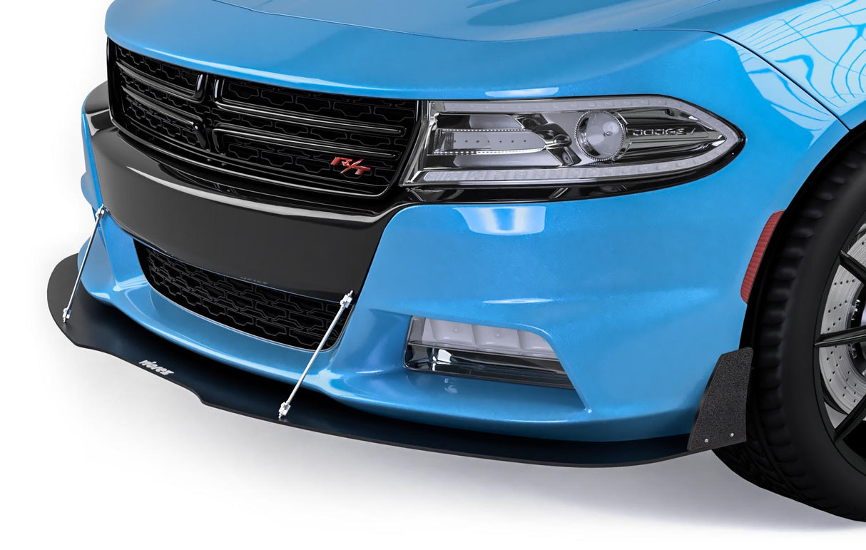 2015-2023 Dodge Charger V3R Style Front Bumper Lip Splitter - Vicrez