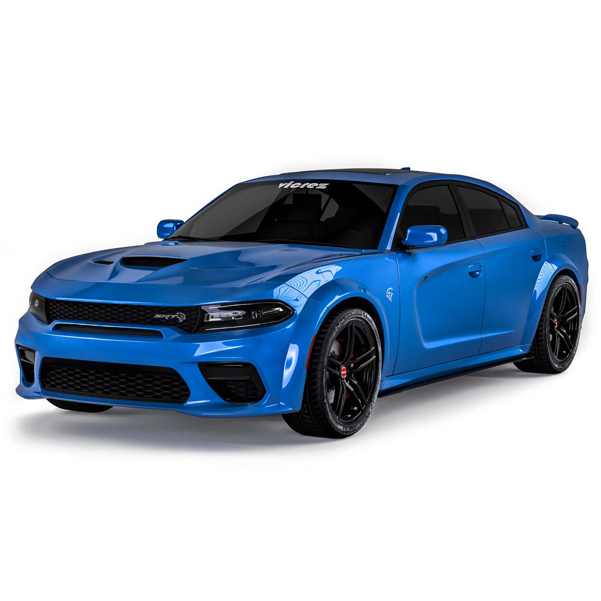 2020-2023 Dodge Charger Widebody V3R Style Side Skirt Splitters - Vicrez