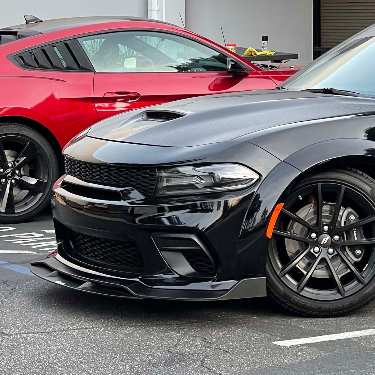 2020-2023 Dodge Charger V3R Style Front Bumper Lip - Vicrez